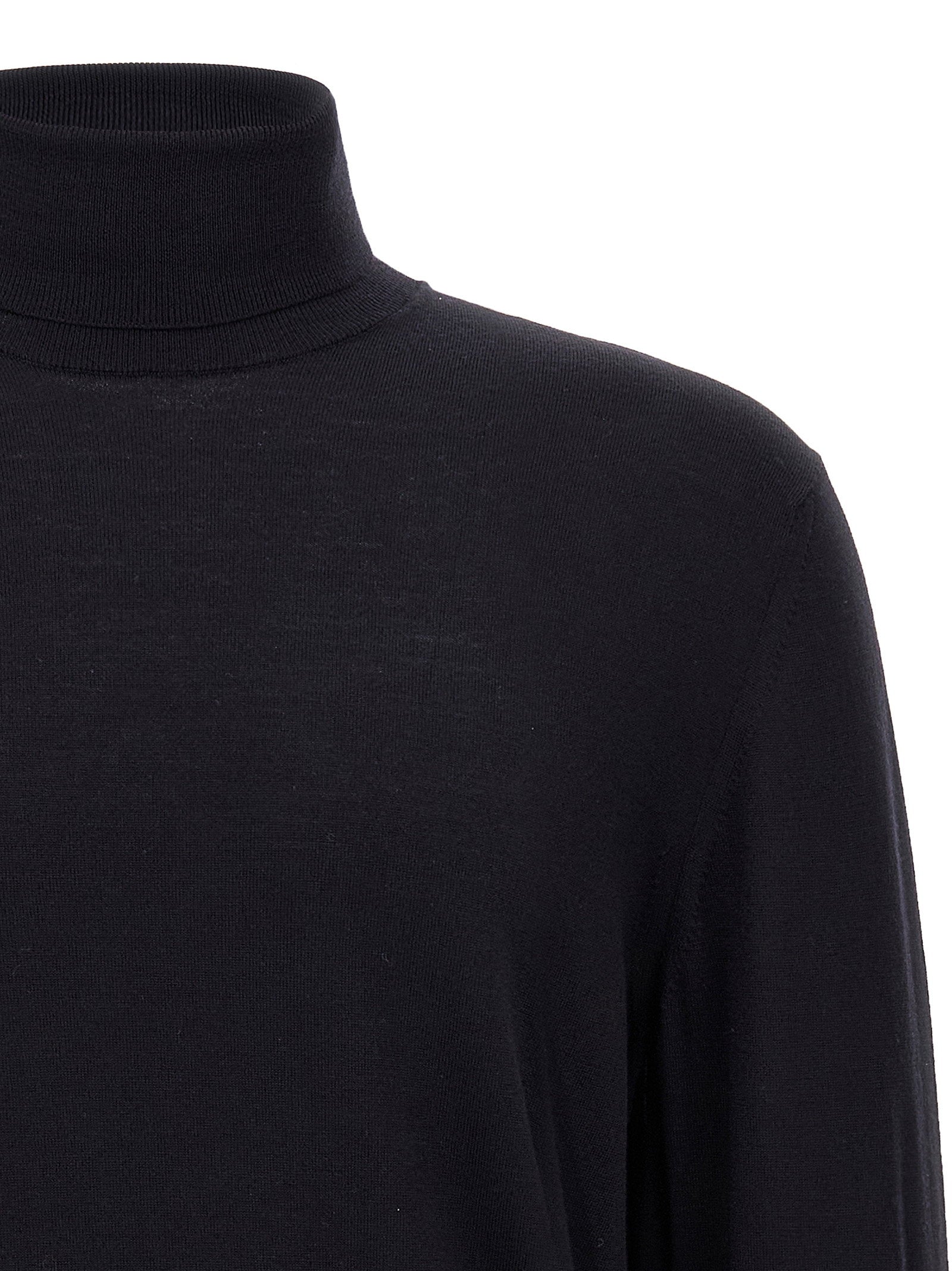 Zanone Wool Turtleneck Sweater - view 3