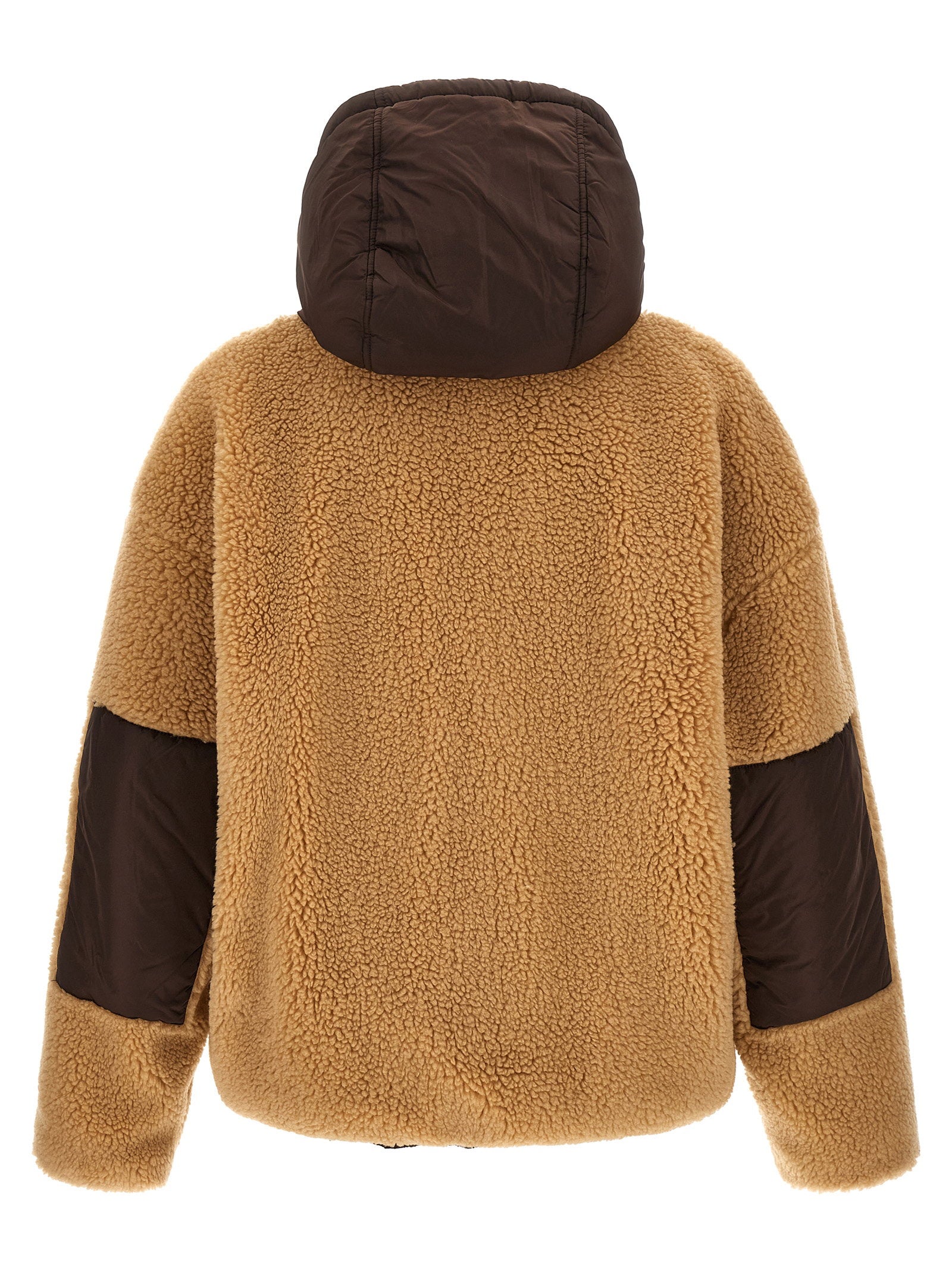 Dsquared2 Teddy Reversible Jacket With Logo Patch - view 3