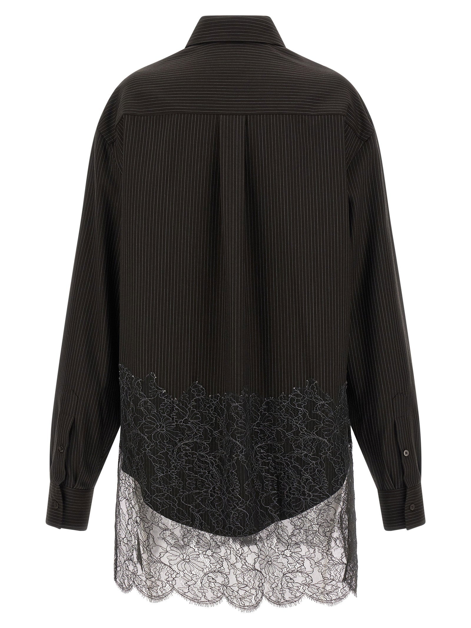 Fendi Wool And Lace Shirt – 100% virgin wool - view 2