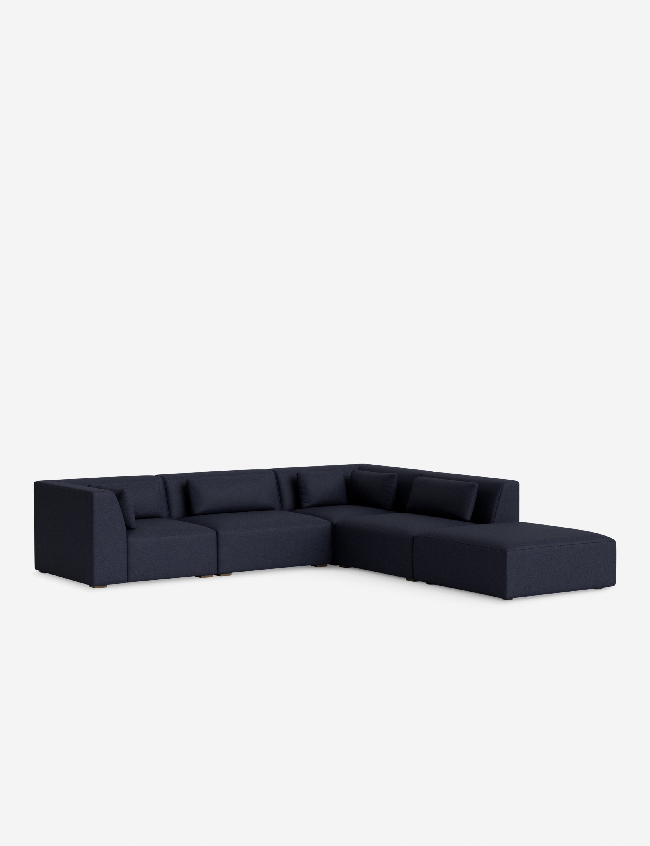 Lulu and Georgia Koh Modular Sectional Sofa With Ottoman - view 144