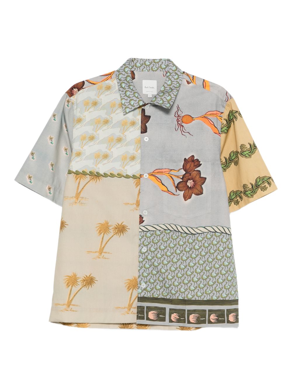 Paul Smith Printed cotton shirt – 100% COTTON