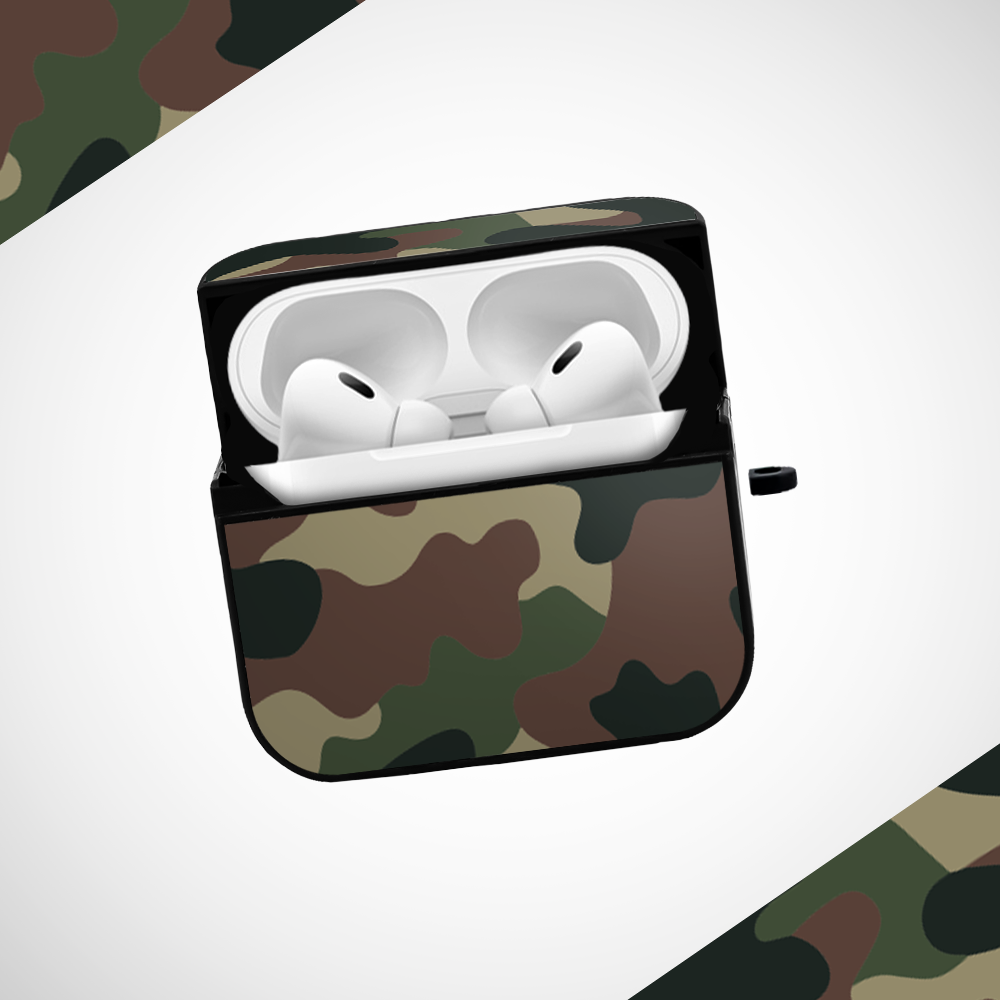 Cover It Up Jungle Camo Glass Airpods 3rd Gen Case Covers - view 2