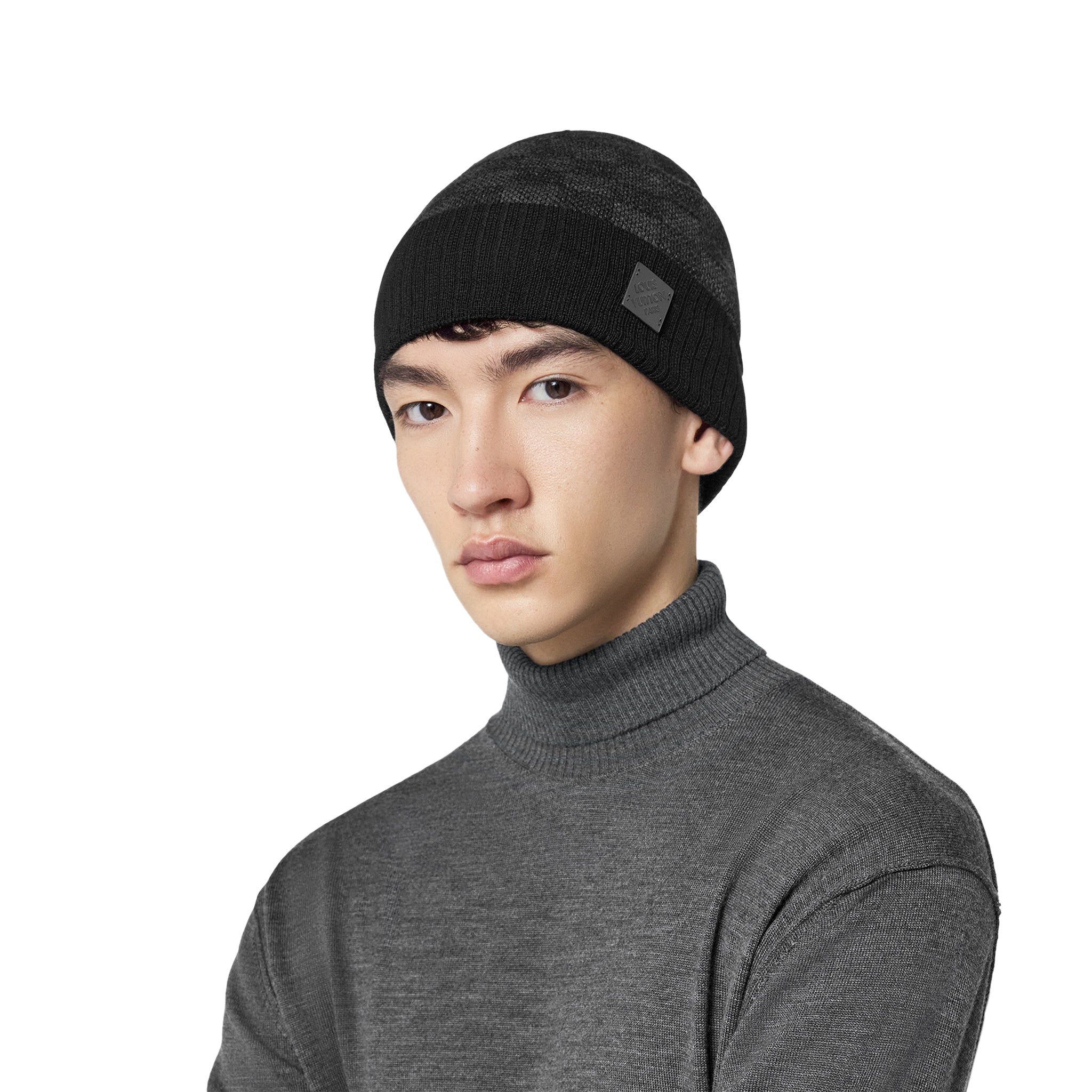 Louis Vuitton Néo Petit Damier Anthracite Beanie & Scarf - view 2