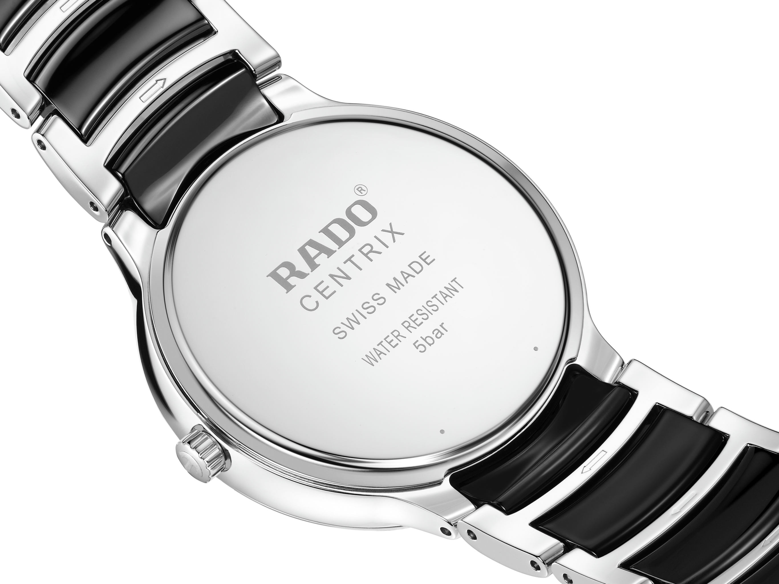 Rado Centrix Black Dial Unisex 39.5mm - view 2