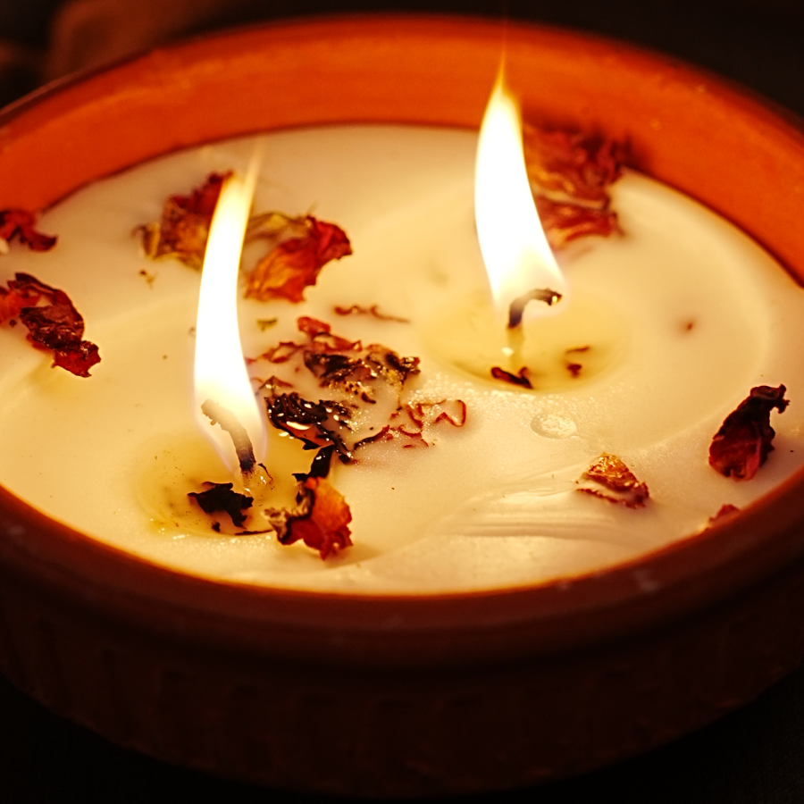 Bigsmall Terracotta Scented Candle - view 3