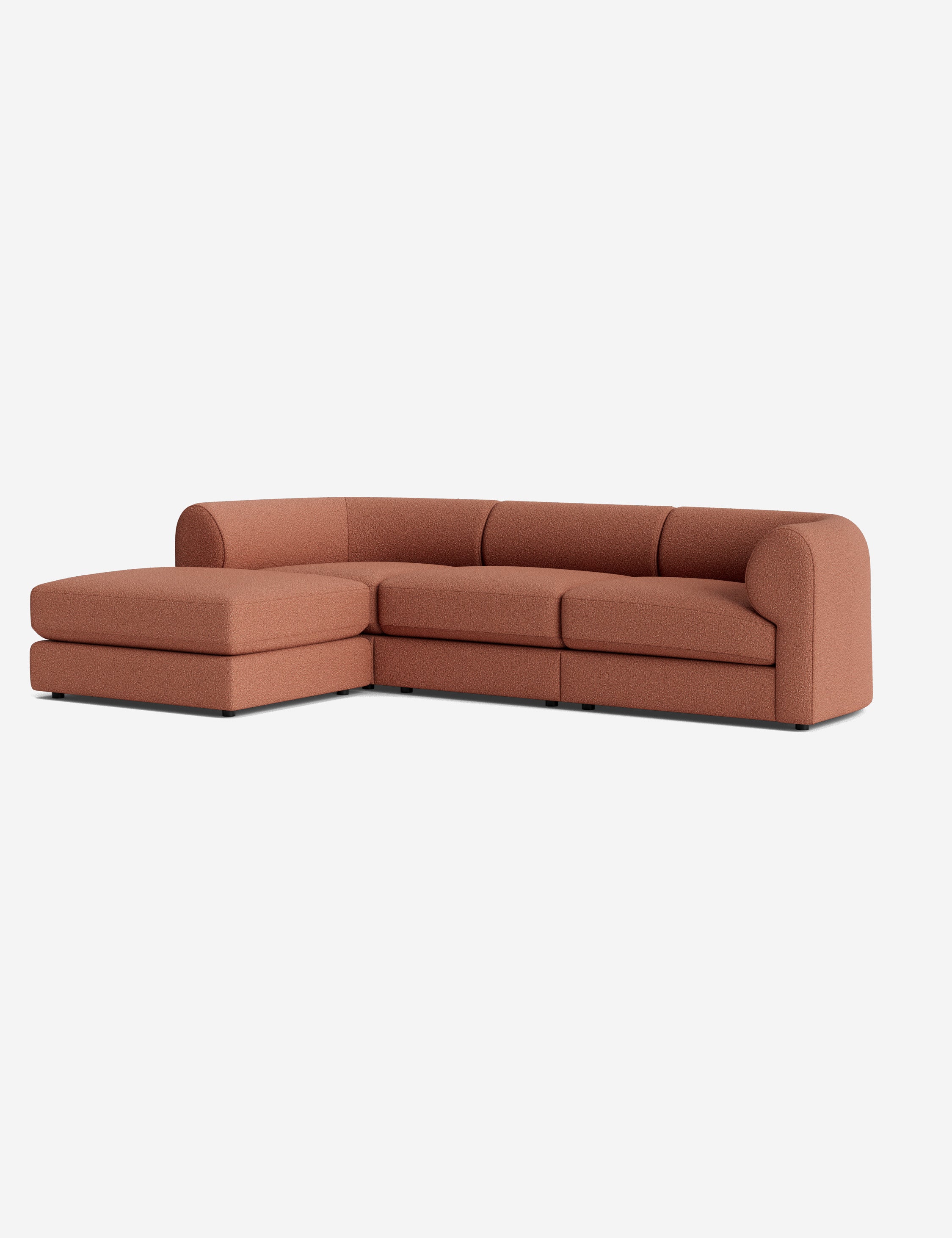 Lulu and Georgia Sergio Modular Sectional Sofa With Ottoman - view 64