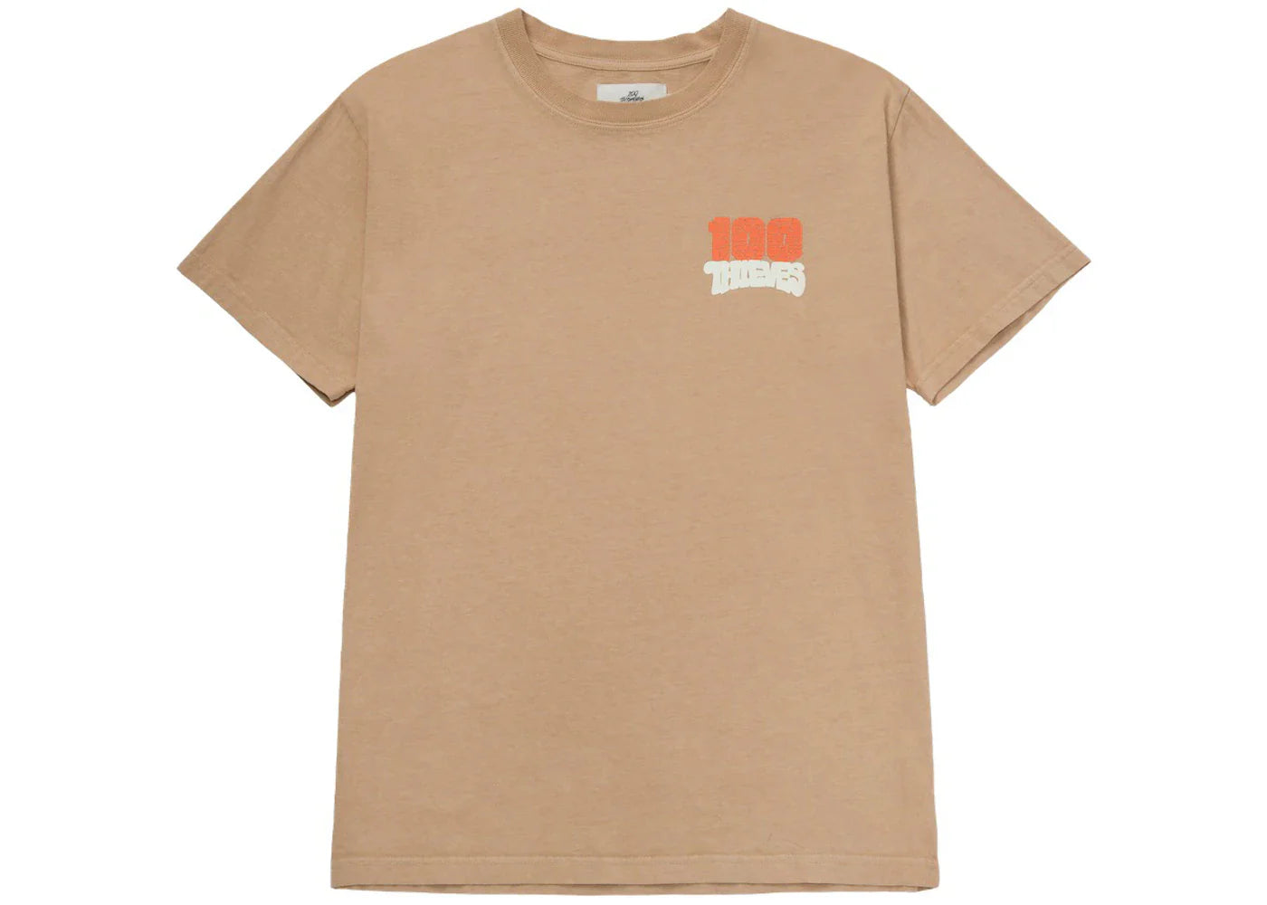 100 Thieves Adventure SS T-Shirt Khaki