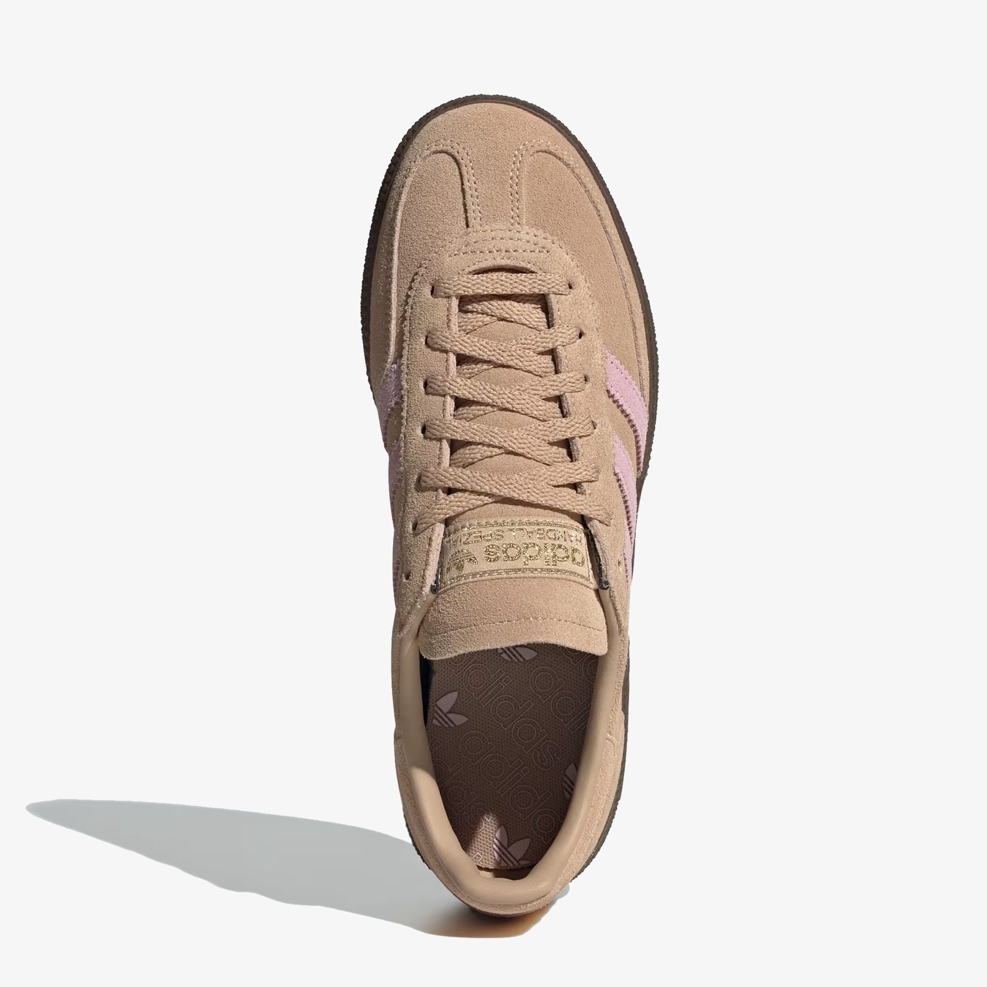 Adidas Originals | HANDBALL SPEZIAL { WARM SANDSTONE/CLEAR PINK/GUM - view 2
