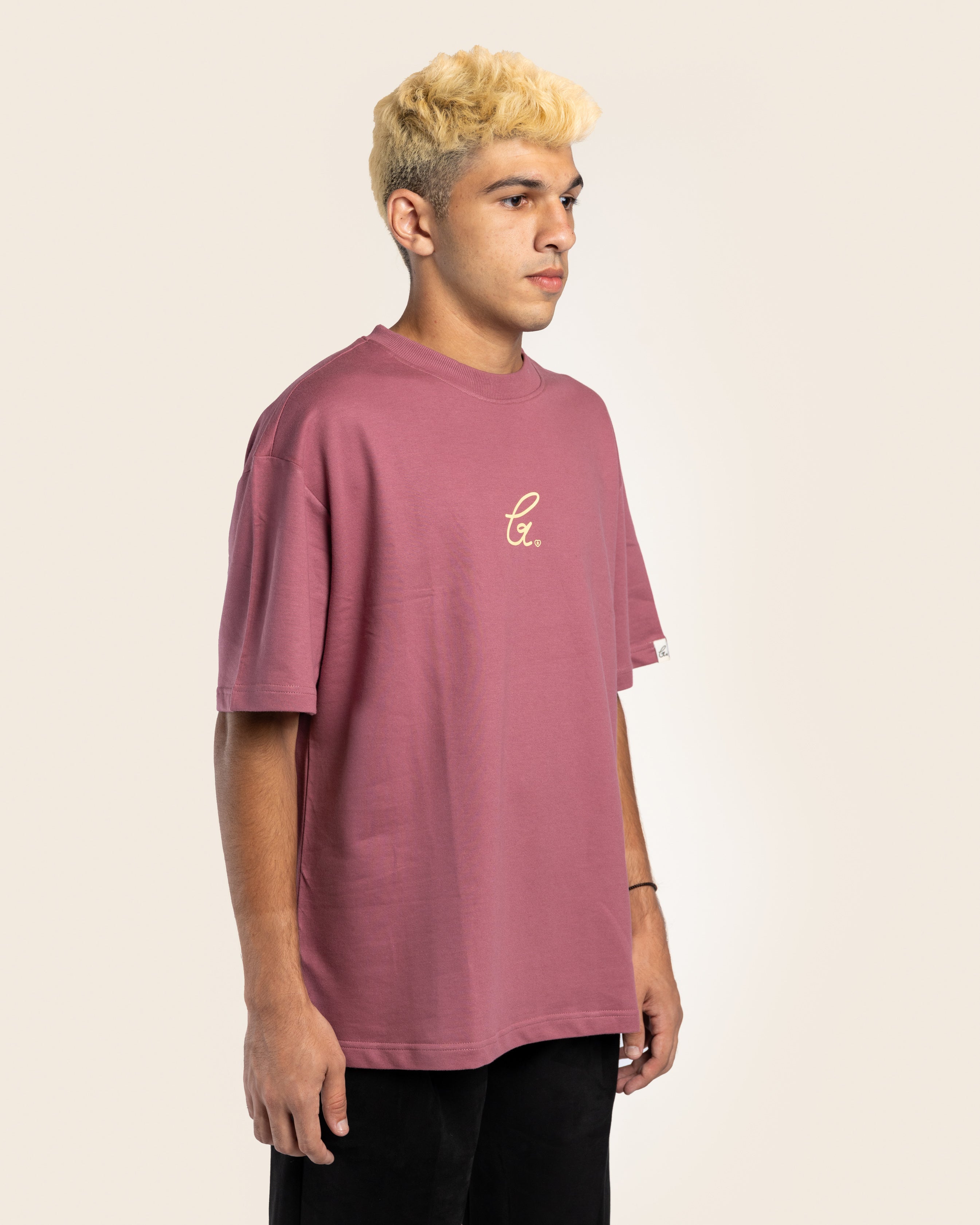 MNST GEAR Fragile Tee 'health' – Pink - view 2