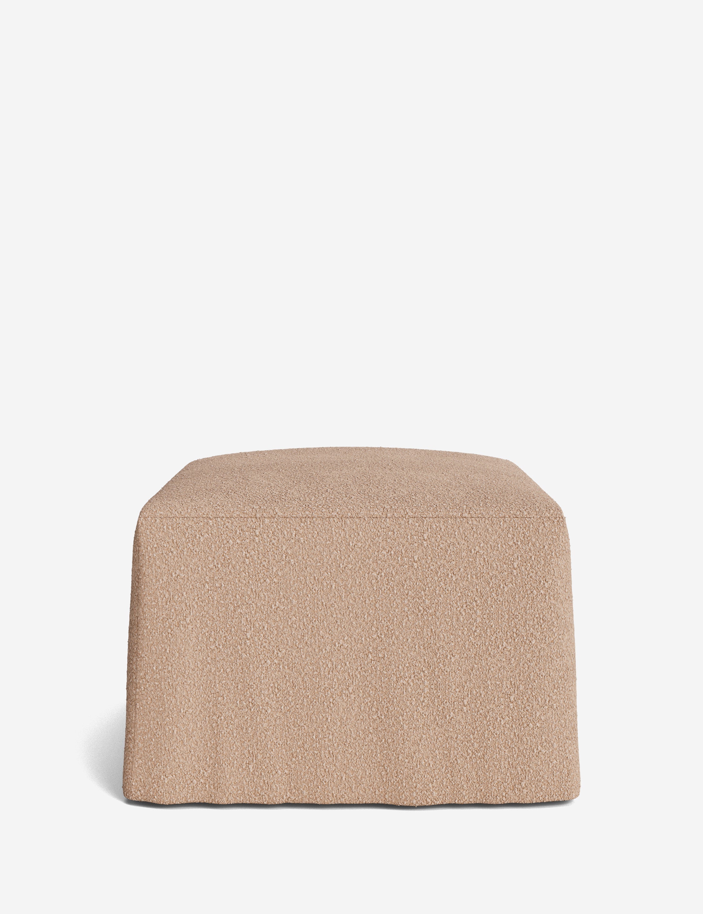 Lulu and Georgia Portola Slipcover Ottoman - view 162