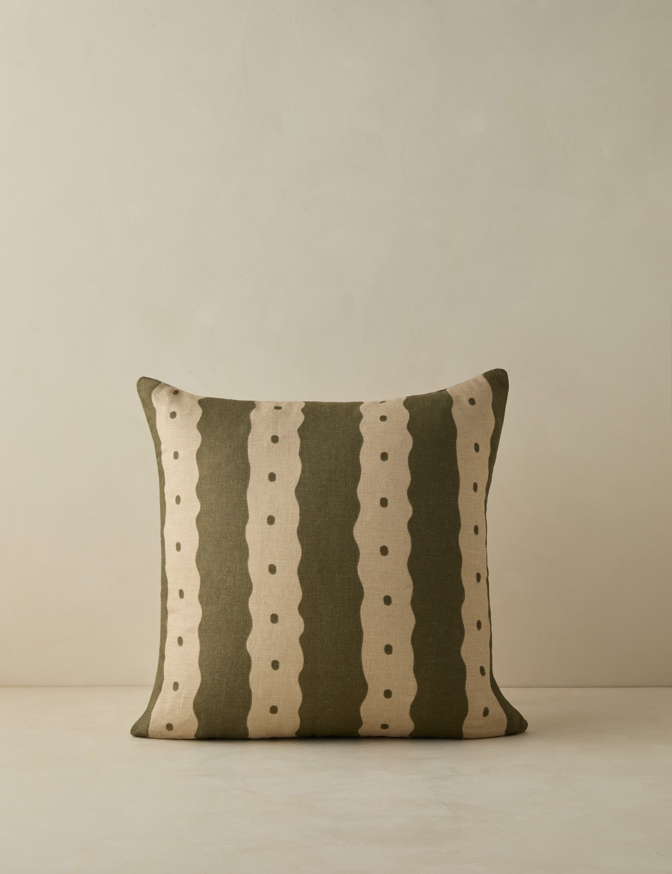 Lulu and Georgia Dotti Linen Pillow by Sarah Sherman Samuel - view 4