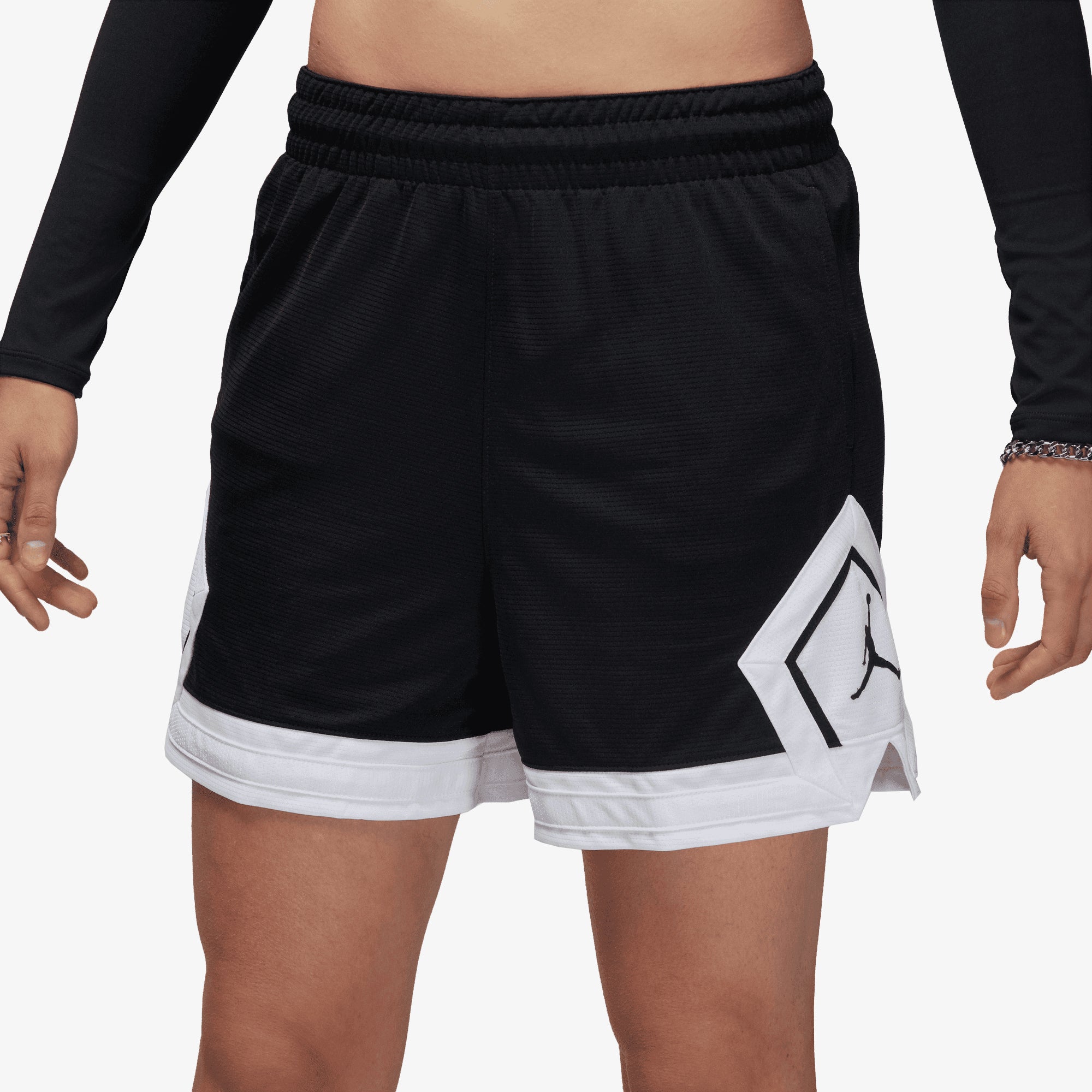 Jordan | 4 "DIAMOND SHORT { BLACK/WHITE/WHITE/BLACK - view 4