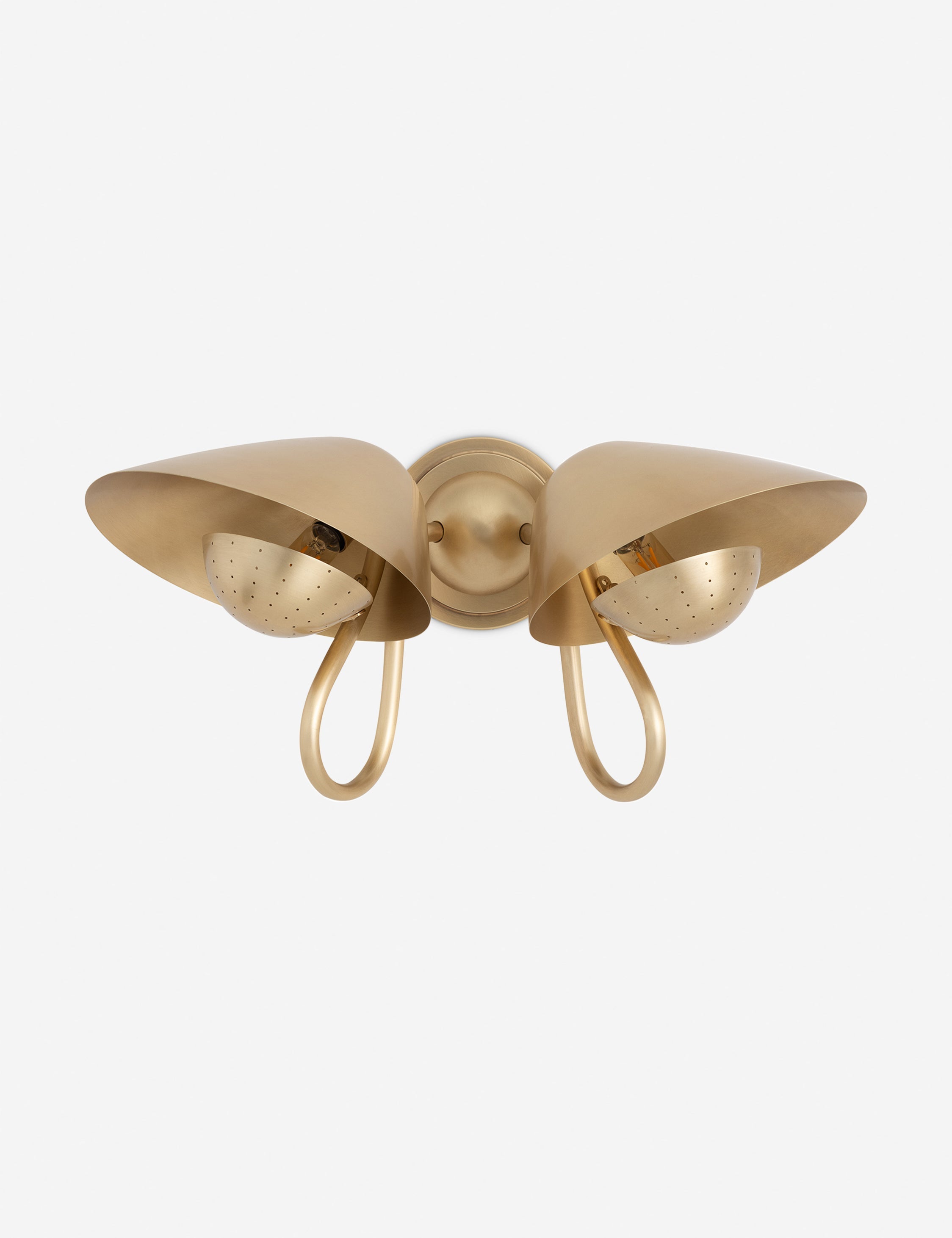 Lulu and Georgia Keaton Double Sconce by Regina Andrew