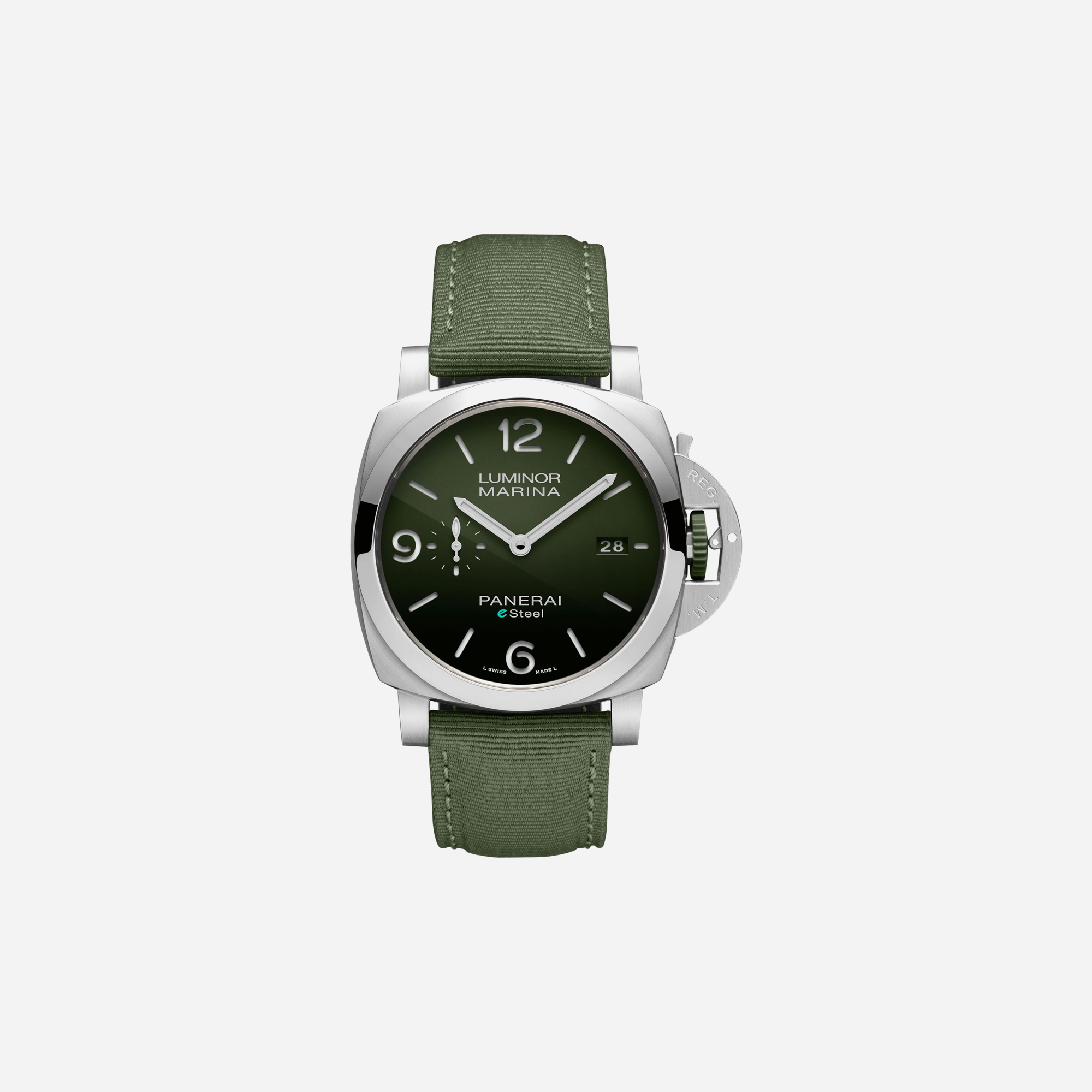 Panerai Luminor Marina Esteel Verde Smeraldo Pam01356