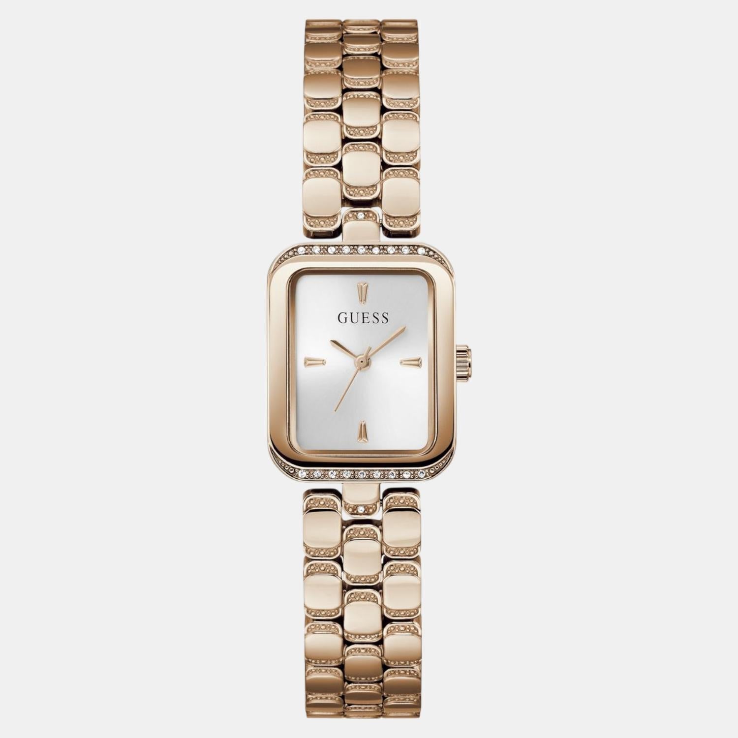 Guess Bejeweled Women Quartz Silver Dial Analog Stainless Steel Watch GW0865L3 - view 2