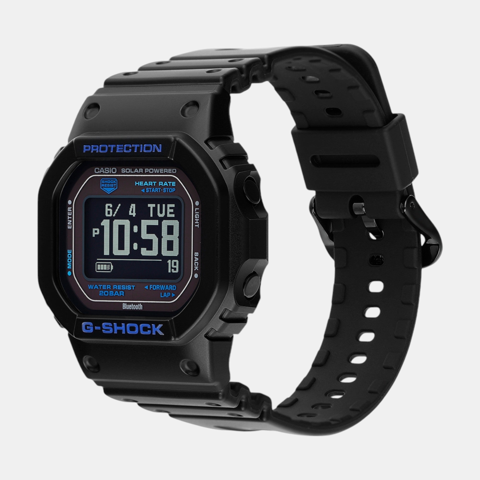 Casio G-Shock Men Quartz Black Dial Digital Resin Watch G1545 - view 2
