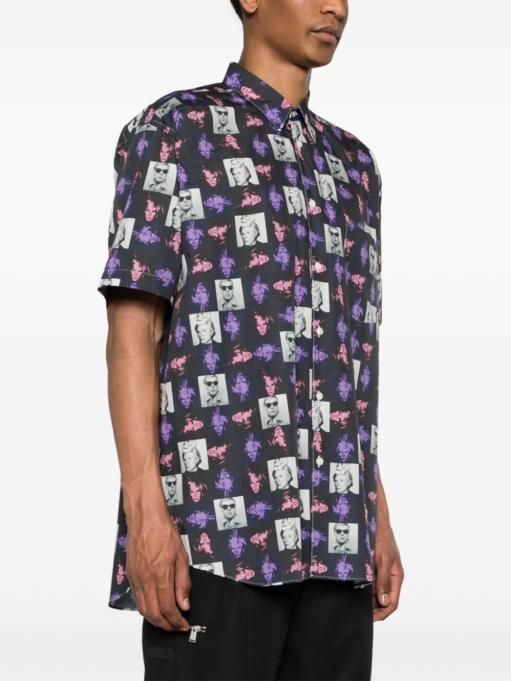 Comme Des Garcons Andy Warhol print shirt – Cotton 100% - view 2