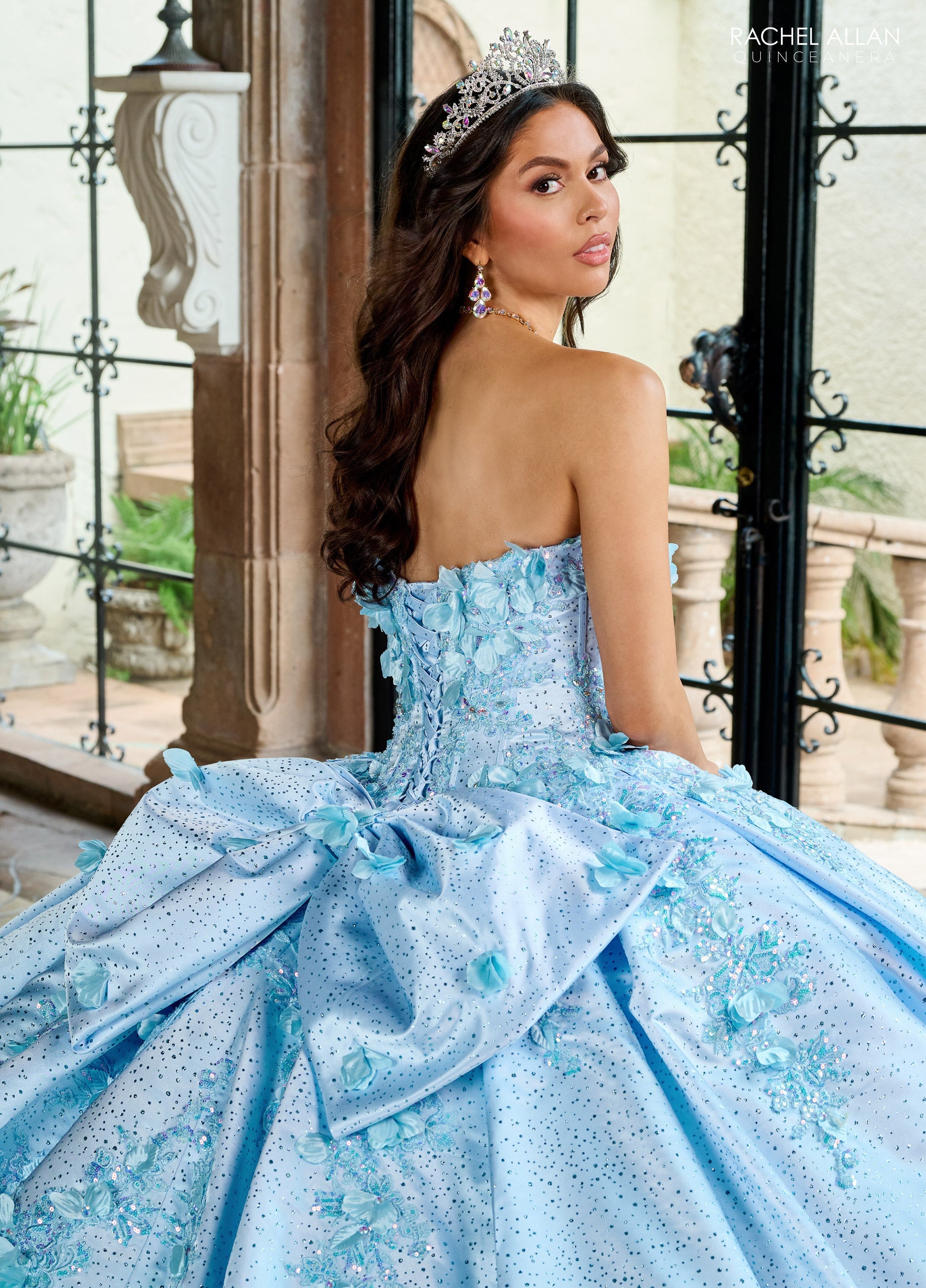 Mary's Bridal 3D Floral Sweetheart Quinceanera Dress by Rachel Allan RQ1157 - view 9