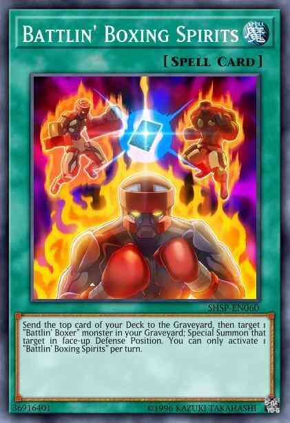 Yu-Gi-Oh! Battlin' Boxing Spirits - SHSP-EN060 - Super Rare - 1st Edition