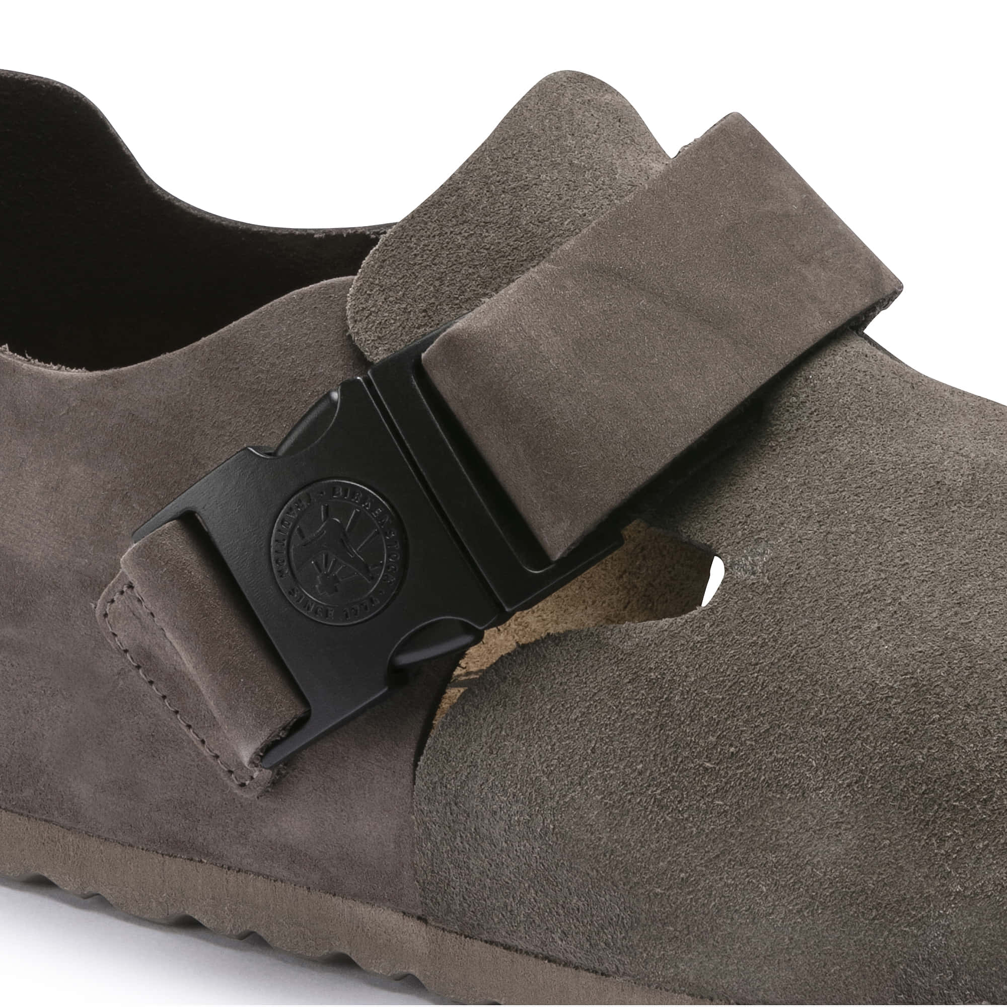 Birkenstock London Tech Suede Leather – Gray Gray/Gunmetal - view 5