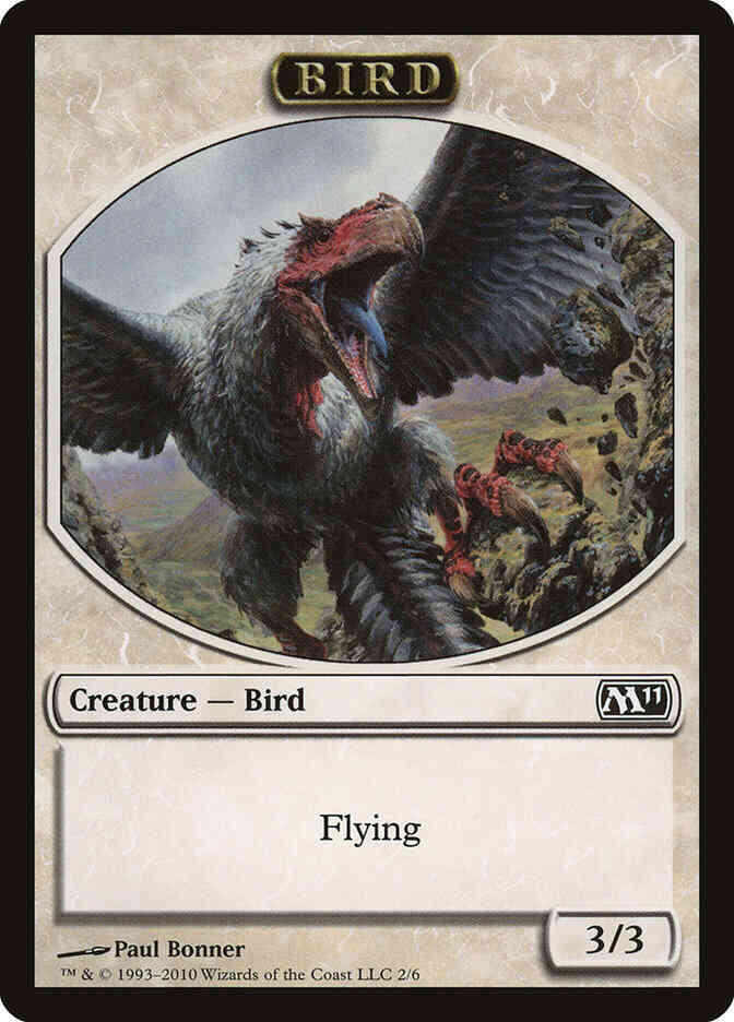 Token 02 magic – Bird Token [02] [Magic 2011 Tokens] [Non-Foil]