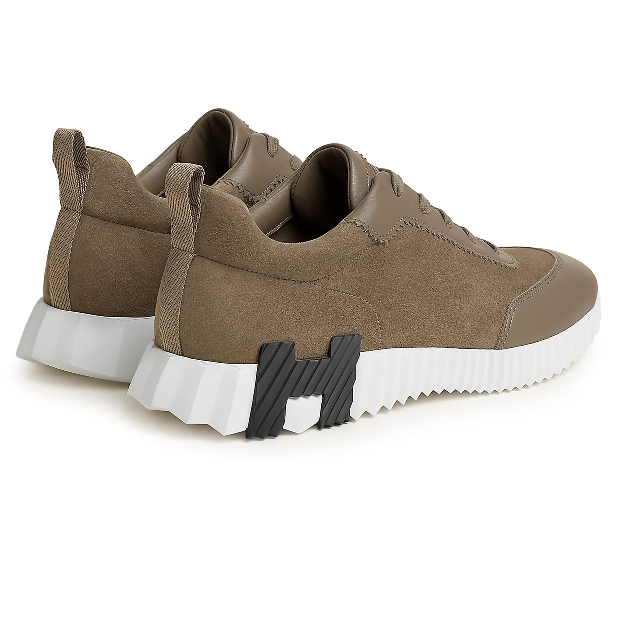 Hermès Paris Bouncing Calf Sneaker Étoupe - view 2