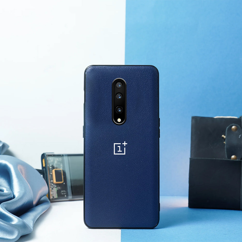 OnePlus 8 Classic Leather Texture Logo Case - view 3
