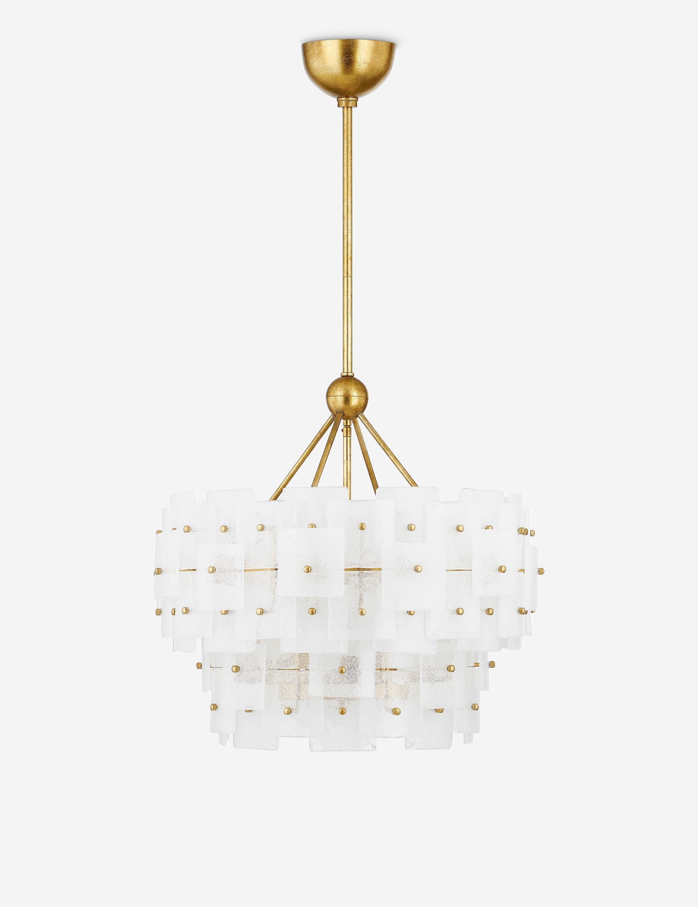 Lulu and Georgia Merryweather Chandelier – Gold Leaf