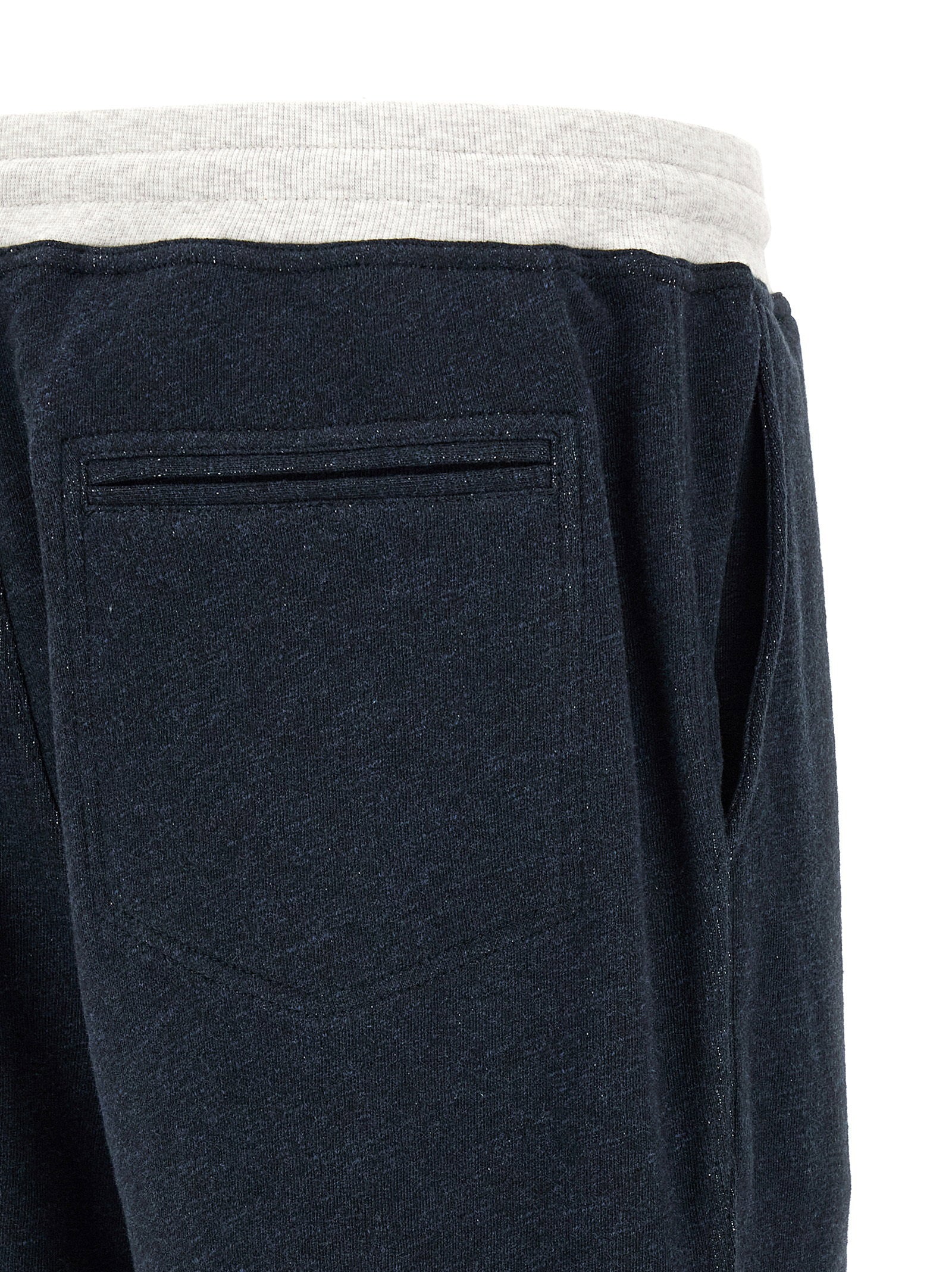 Brunello Cucinelli Linen Cotton Joggers – 91% cotton 9% linen - view 4