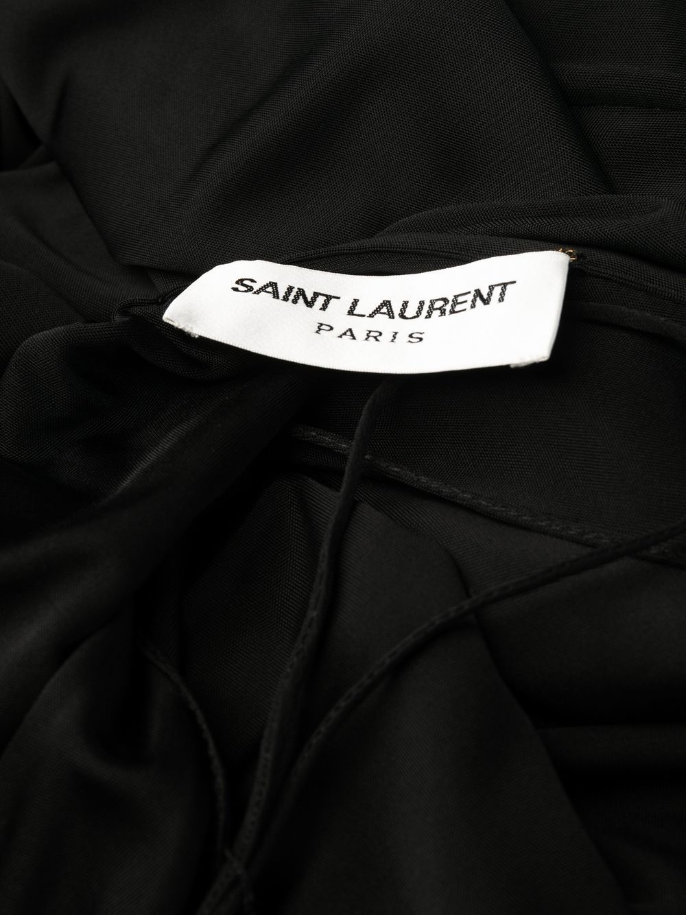 Saint Laurent draped sleeveless jersey dress – Viscose 100% - view 4