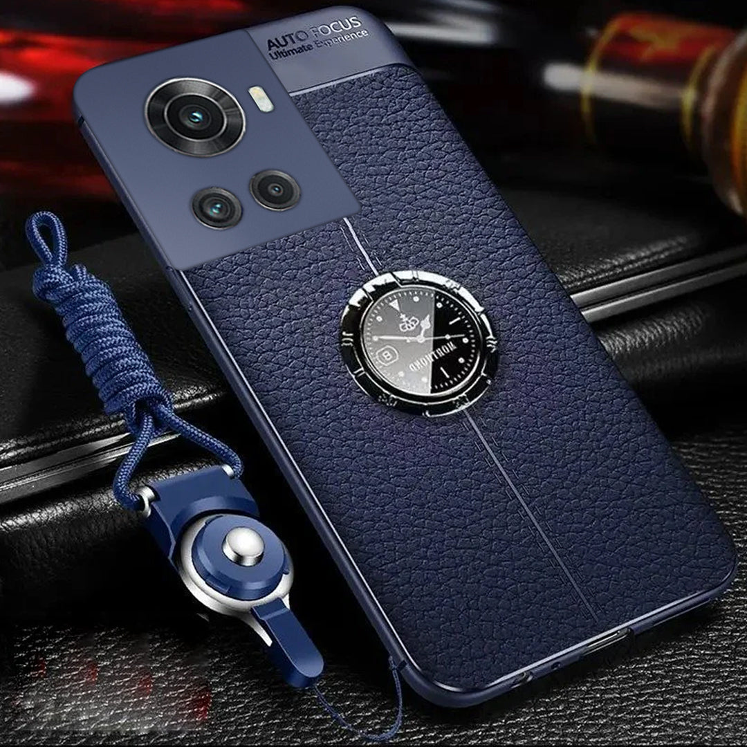 Million Cases Leather Craft Clock Inspired Case - OnePlus - view 12