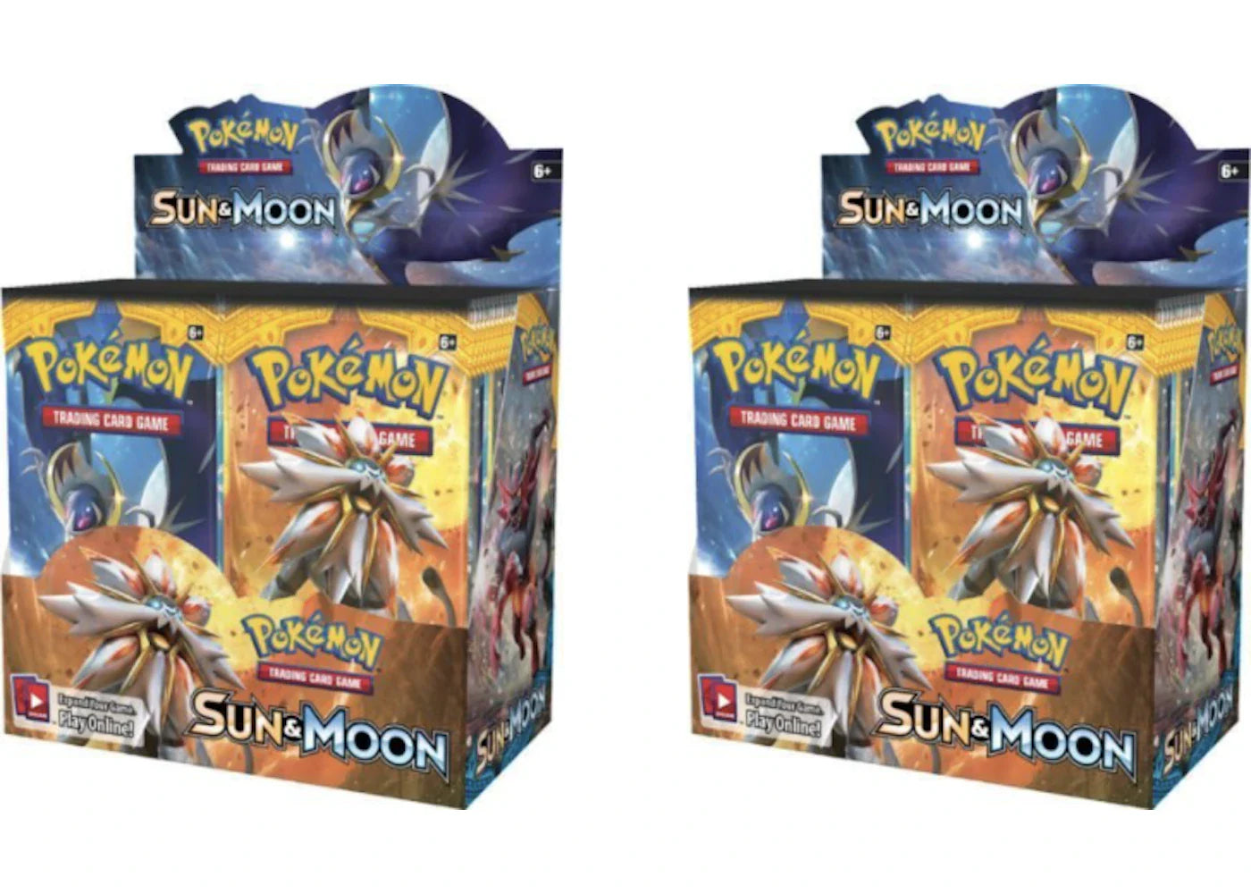 Pokémon 2017 Pokemon Sun & Moon Booster Box 2X Lot