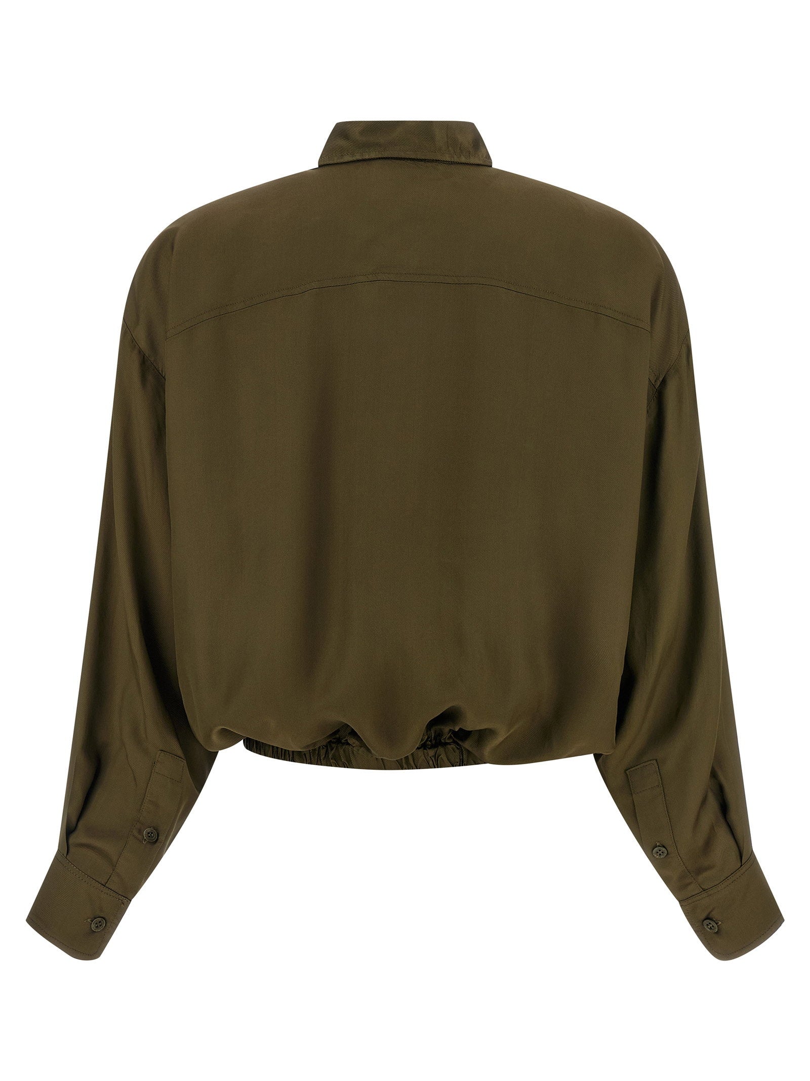 Nude Plastron Shirt – 100% viscose - view 2
