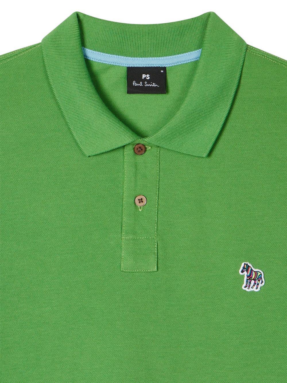 Paul Smith Logo cotton polo shirt – Organic Cotton 100% - view 2