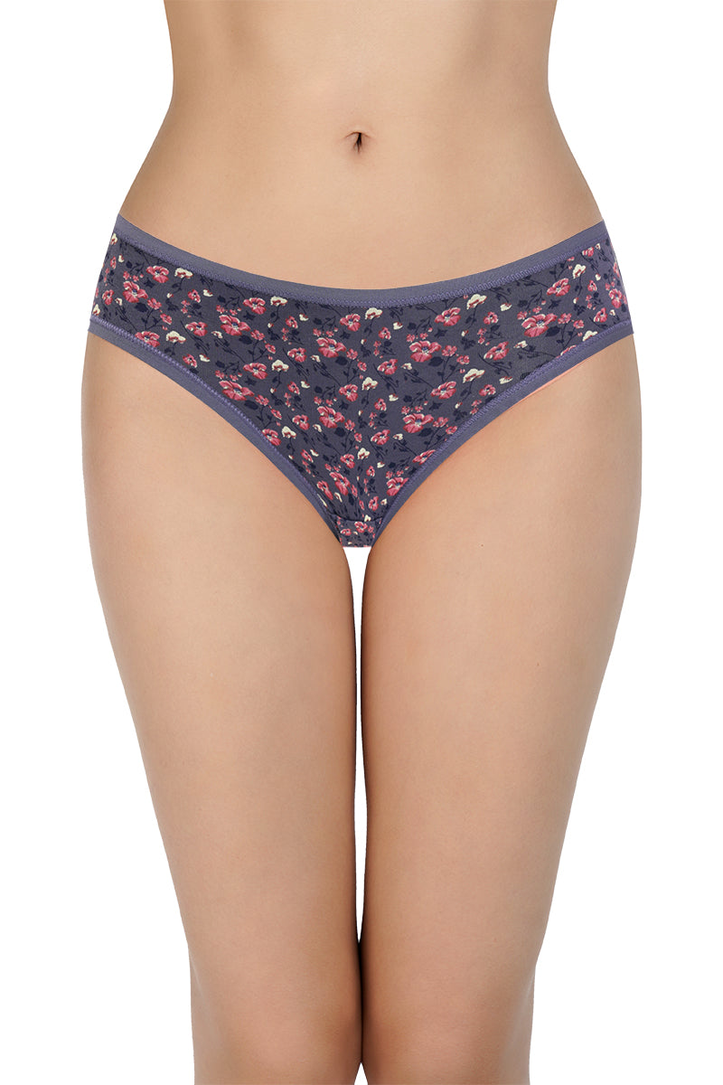 Amante Print Low Rise Bikini Panties (Pack of 3) - view 3