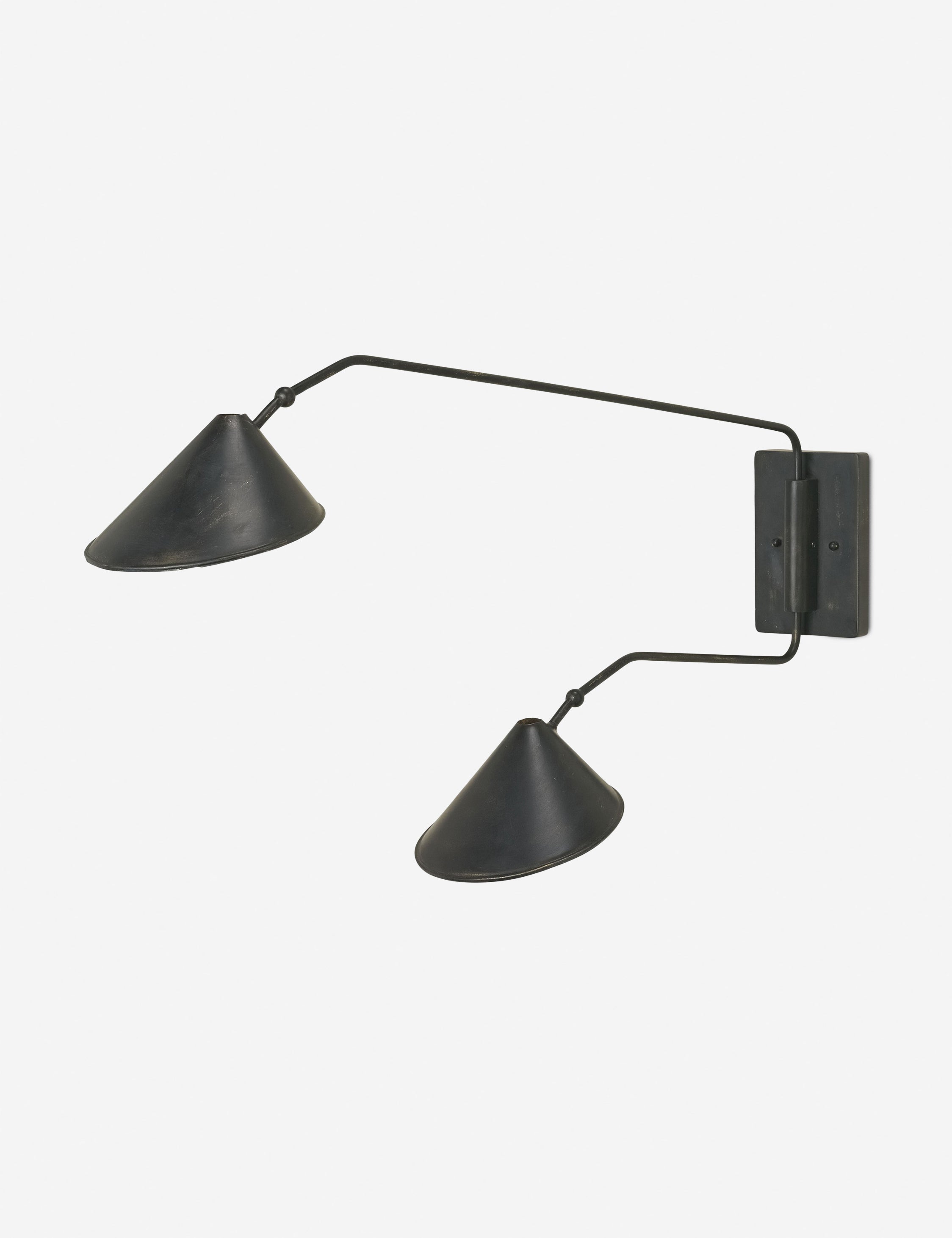 Lulu and Georgia Marca Adjustable Double Sconce