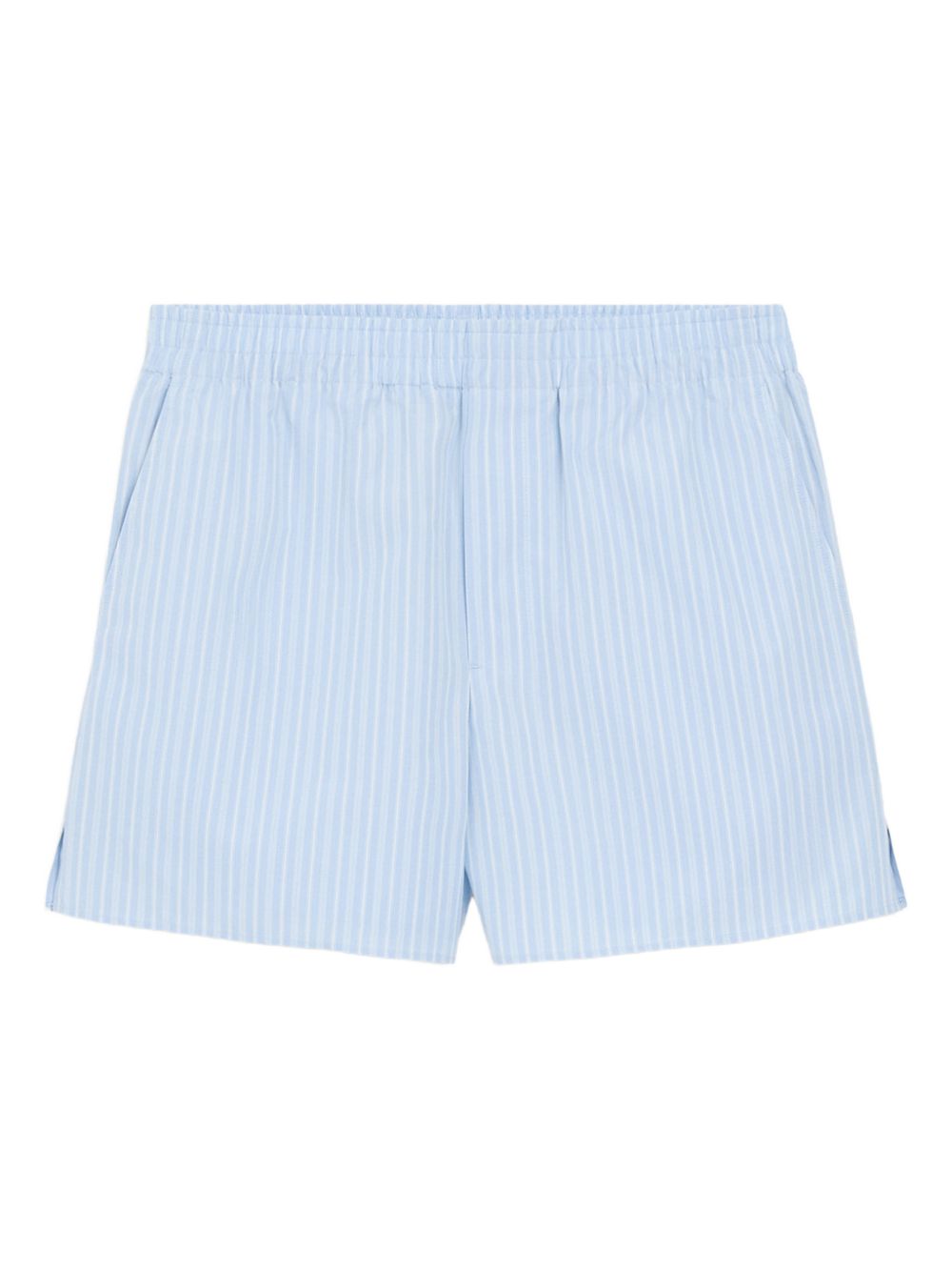 Ami Paris Striped cotton shorts – Cotton 100%