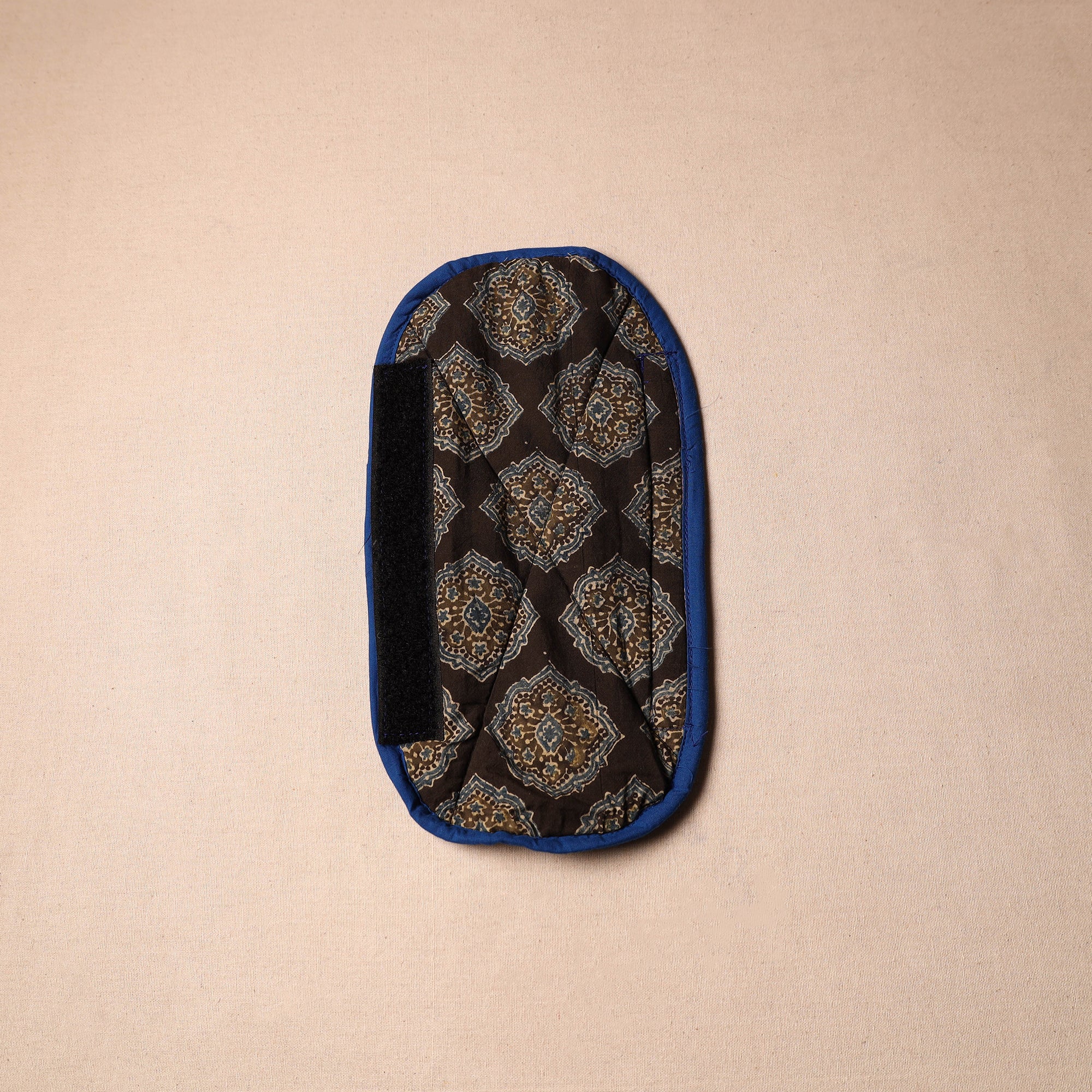 JALPARI Brown - Handmade Cotton Fridge Handle Cover 04 - view 2