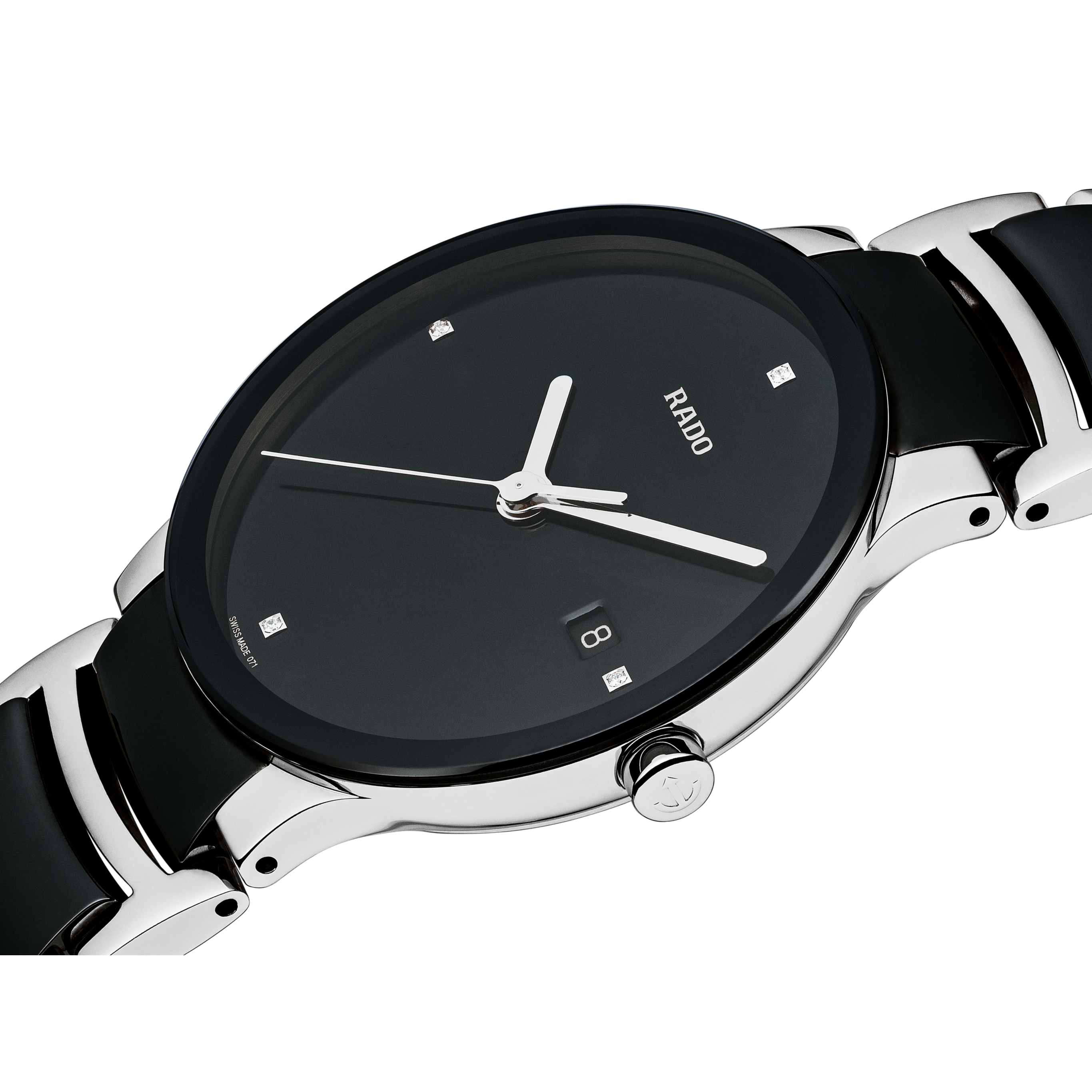 Rado Centrix Black Dial Unisex 38mm