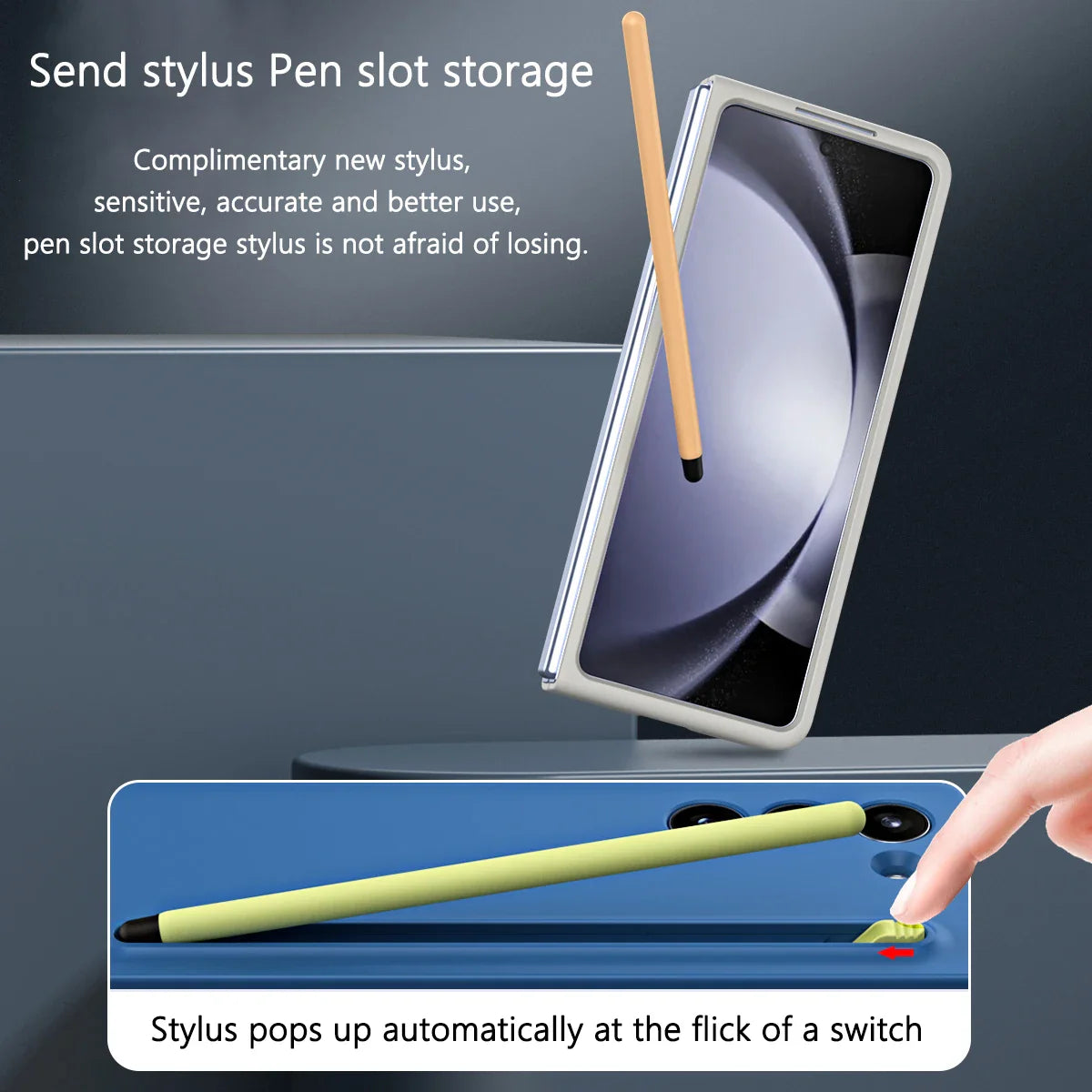 Million Cases Galaxy Z Fold6 Flexi Shield Slim S-Pen Slot Edition Case - view 10