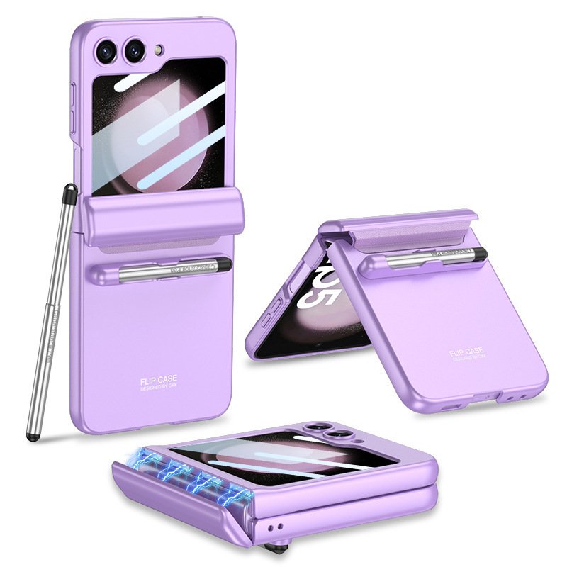 Million Cases Flip Flex Magnetic Hinge Pen Slot Case - Samsung - view 2