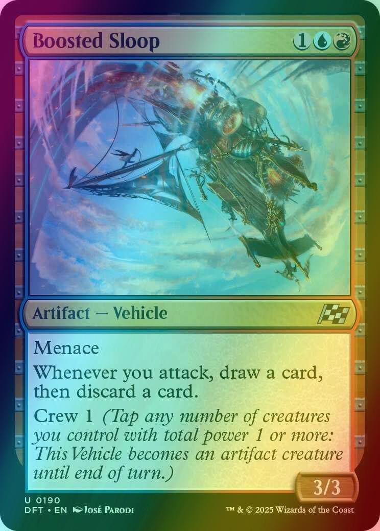 Boosted sloop 190 – Magic Boosted Sloop [190] [Aetherdrift] [Foil]