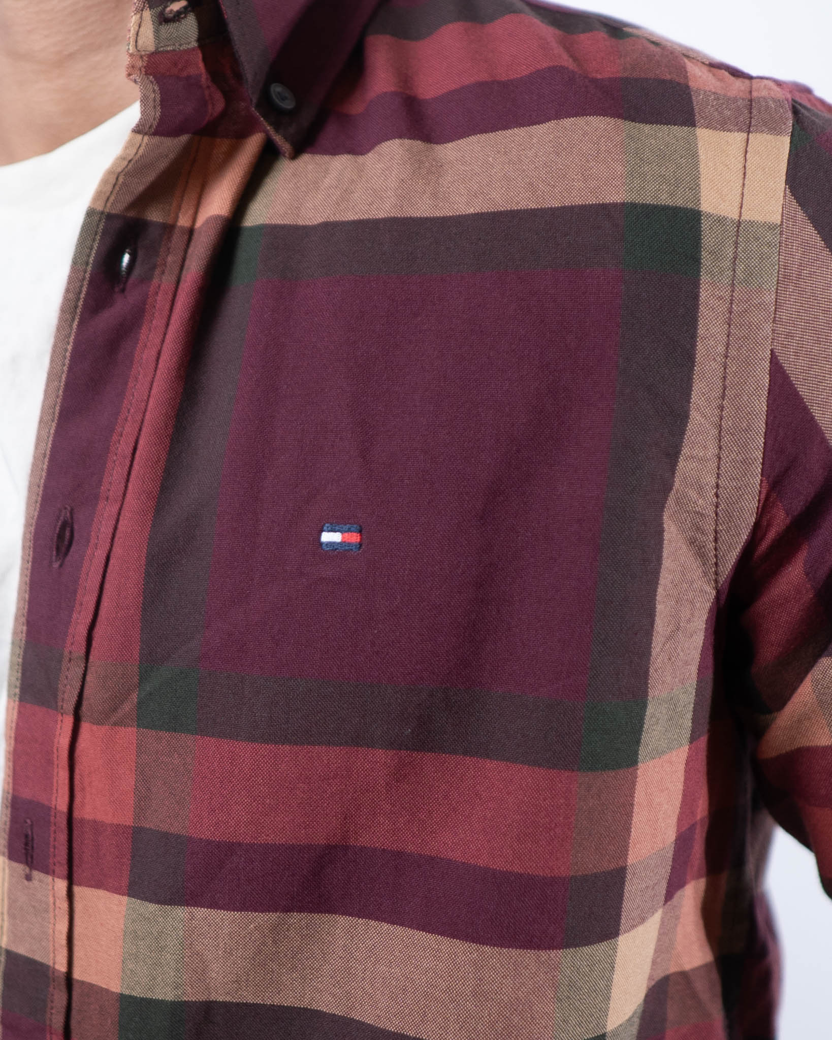 Tommy Hilfiger Regular Fit Checked Shirt - view 2