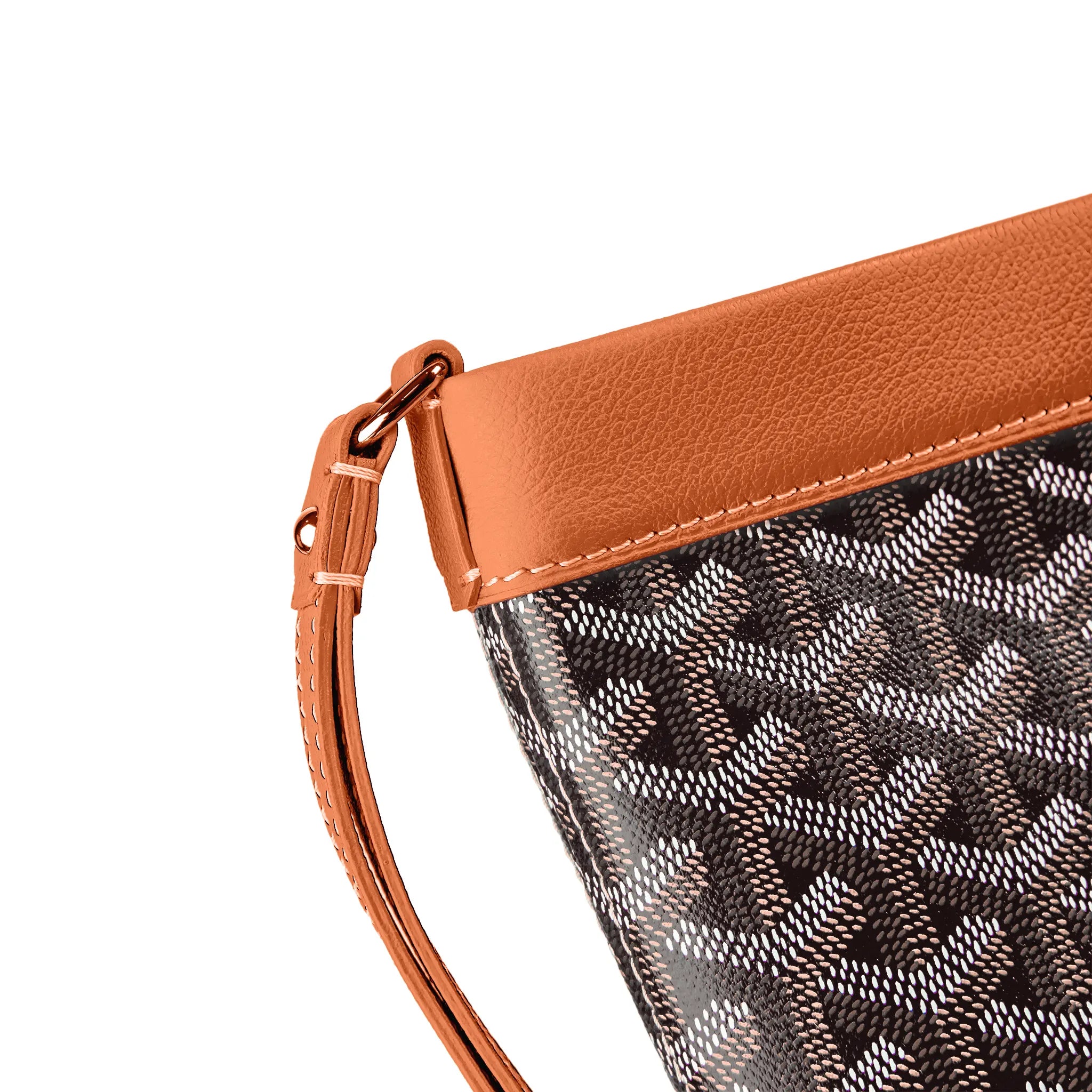 Goyard Conti Black Tan Pouch - view 2