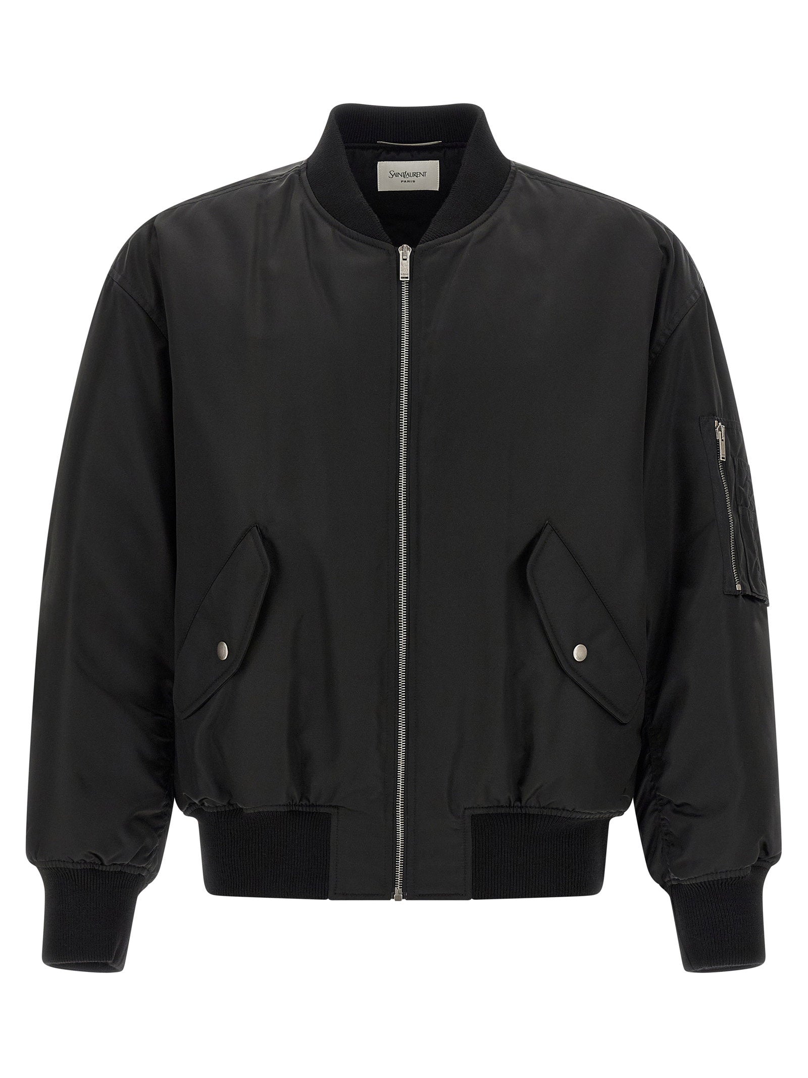 Saint Laurent Serge Bomber Jacket – 100% polyamide