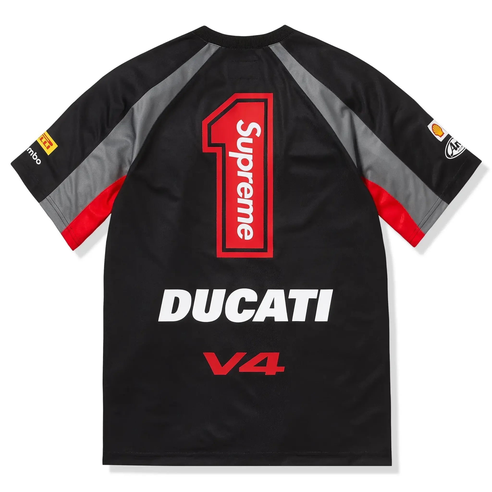Supreme x Ducati Soccer Black Jersey - view 2