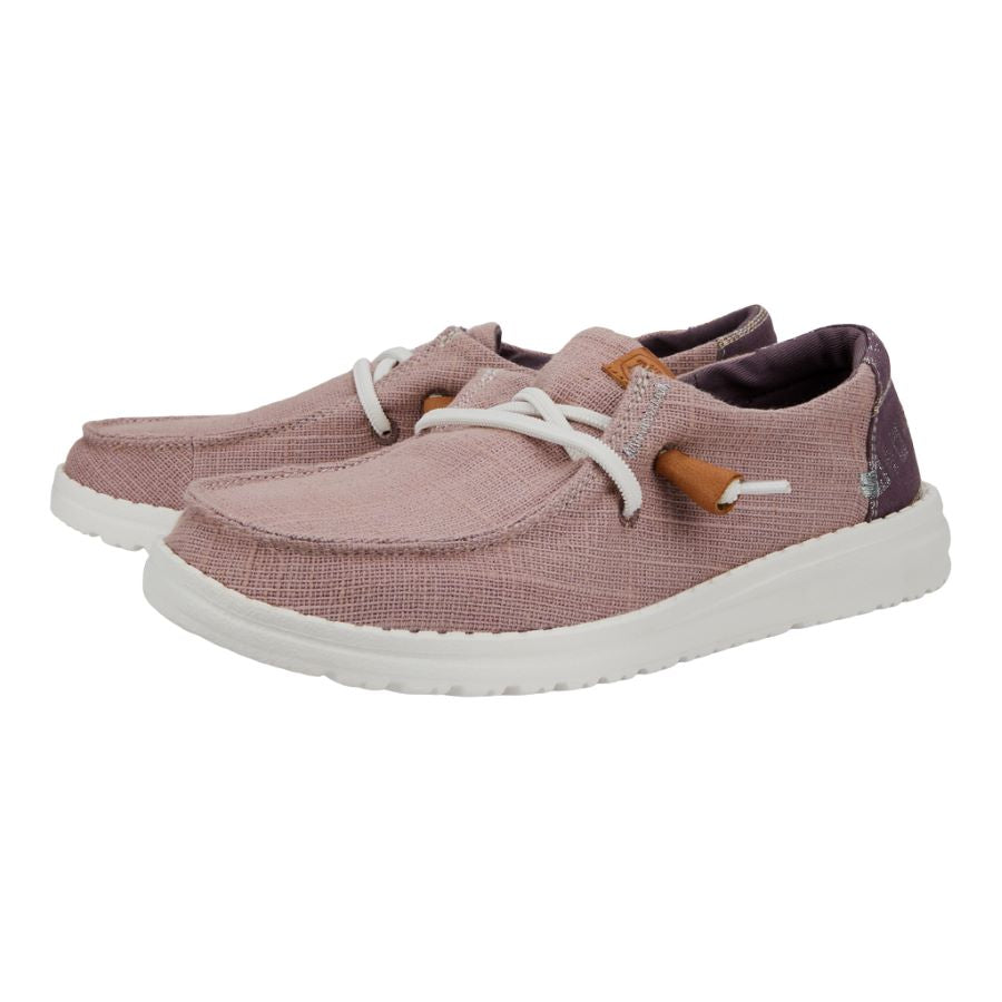 HEYDUDE shoes Wendy Slub Baja Stripe - Lavender - view 2
