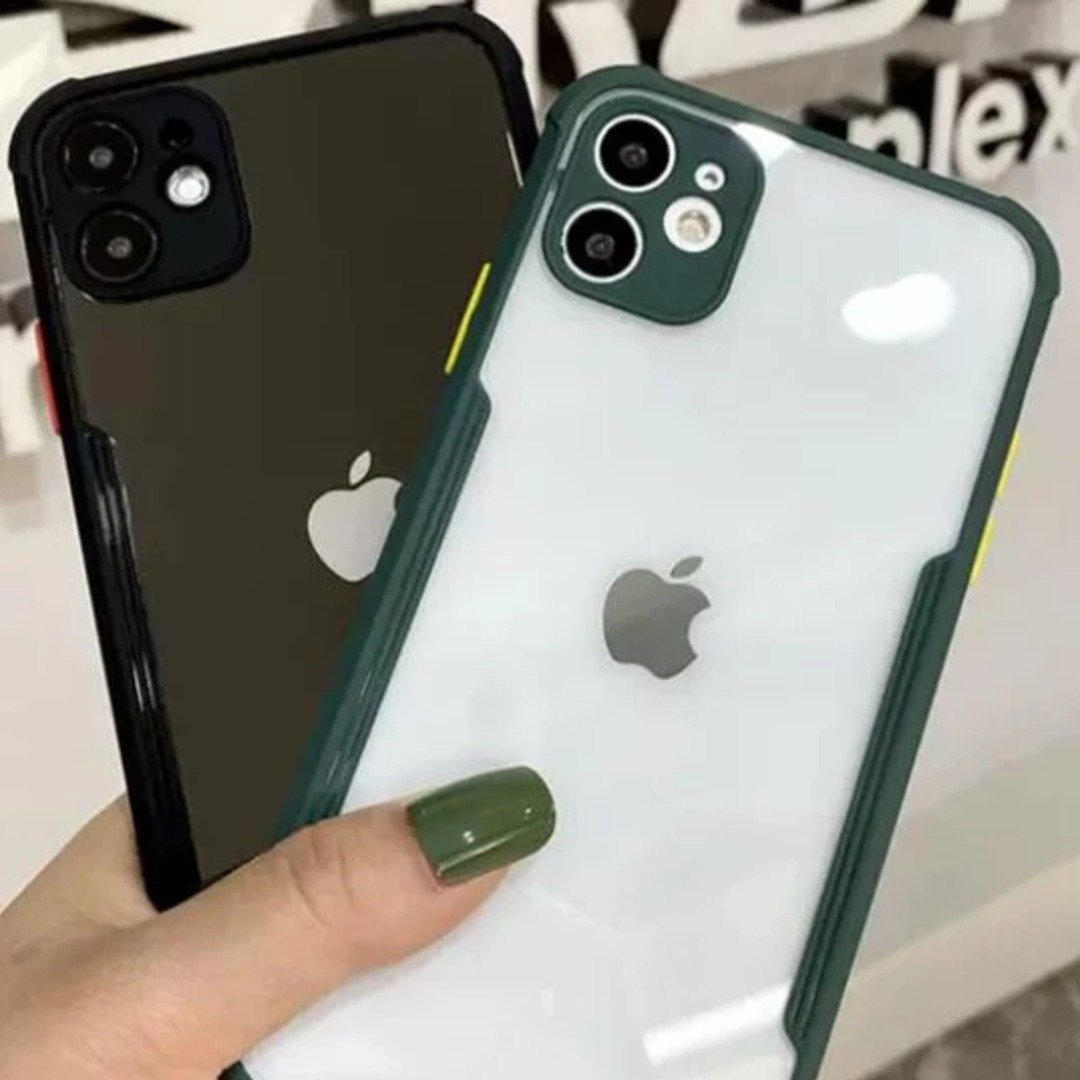 Apple iPhone 11 Shockproof Bumper Phone Case with Camera Protection - view 2