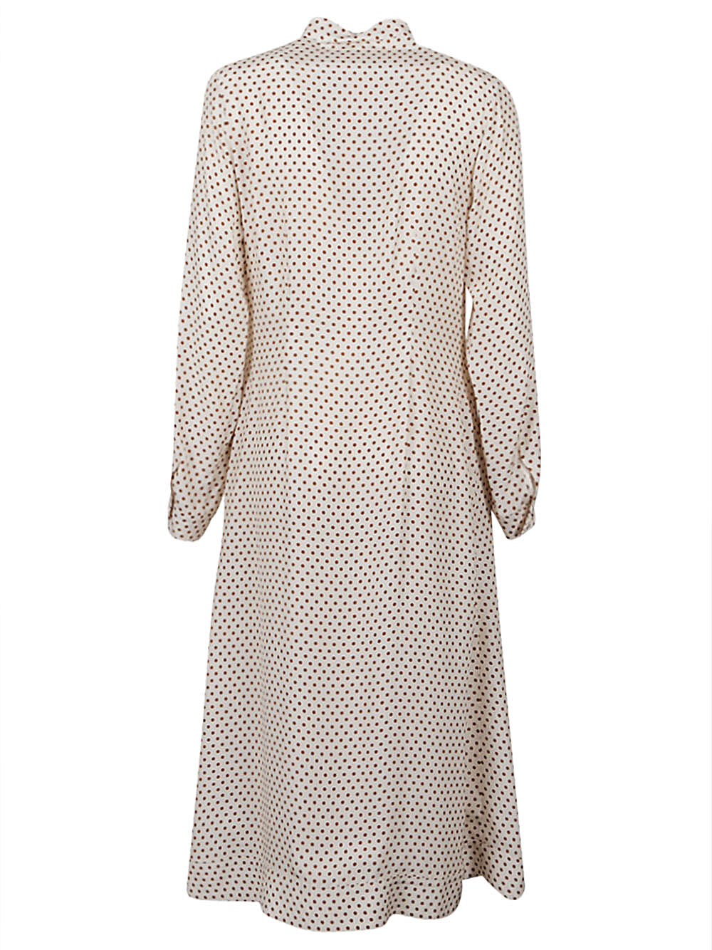 Crida Polka dot silk midi dress – Silk 100% - view 2