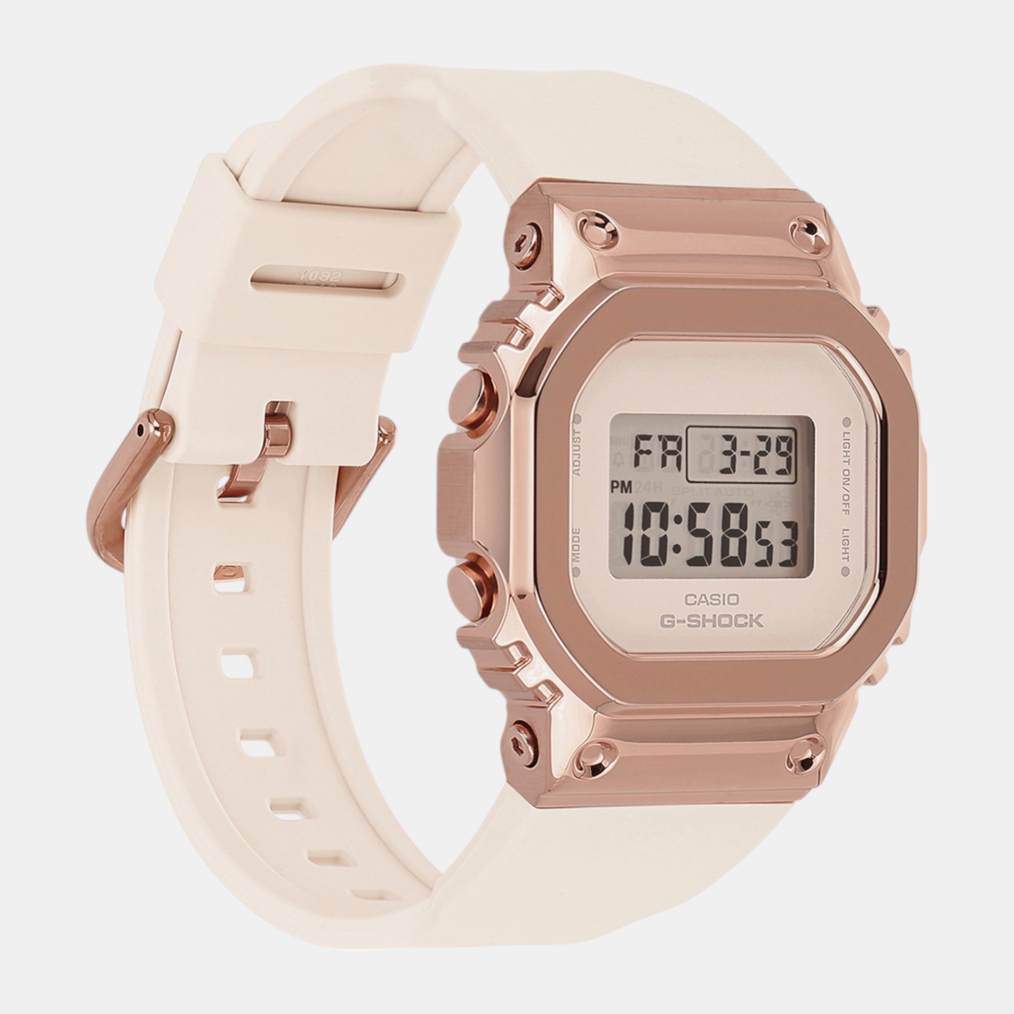 Casio G-Shock Women Quartz Pink Dial Digital Resin Watch G1536 - view 4